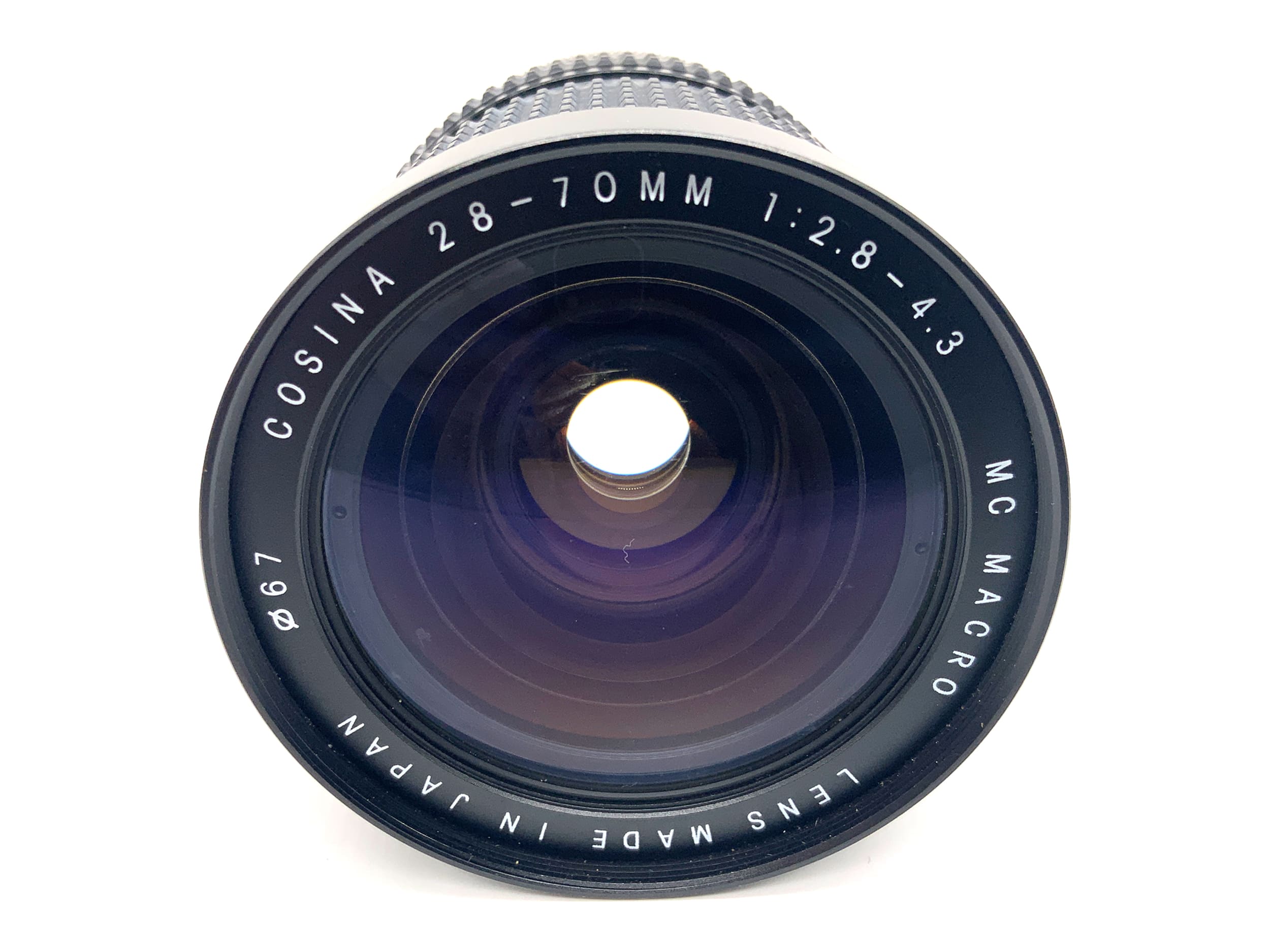 Cosina MC Macro 28-70mm 1:2.8-4.3 Objektiv Zoomobjektiv (Canon FD)
