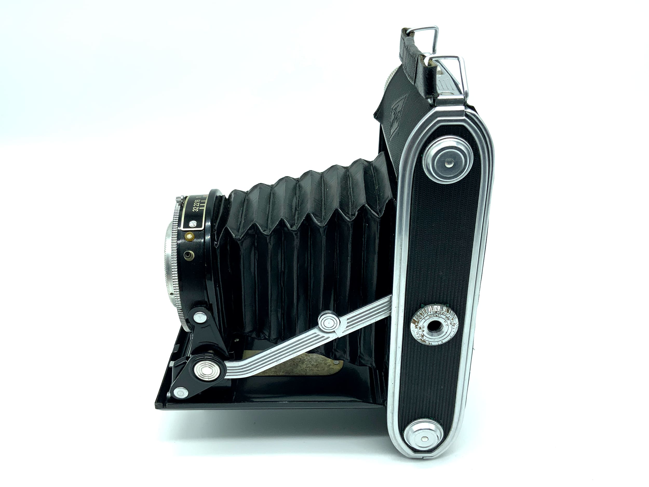 Appareil photo pliant Agfa Record I avec objectif Agnar 105 mm 1:4.5 Pronto (appareil photo argentique)