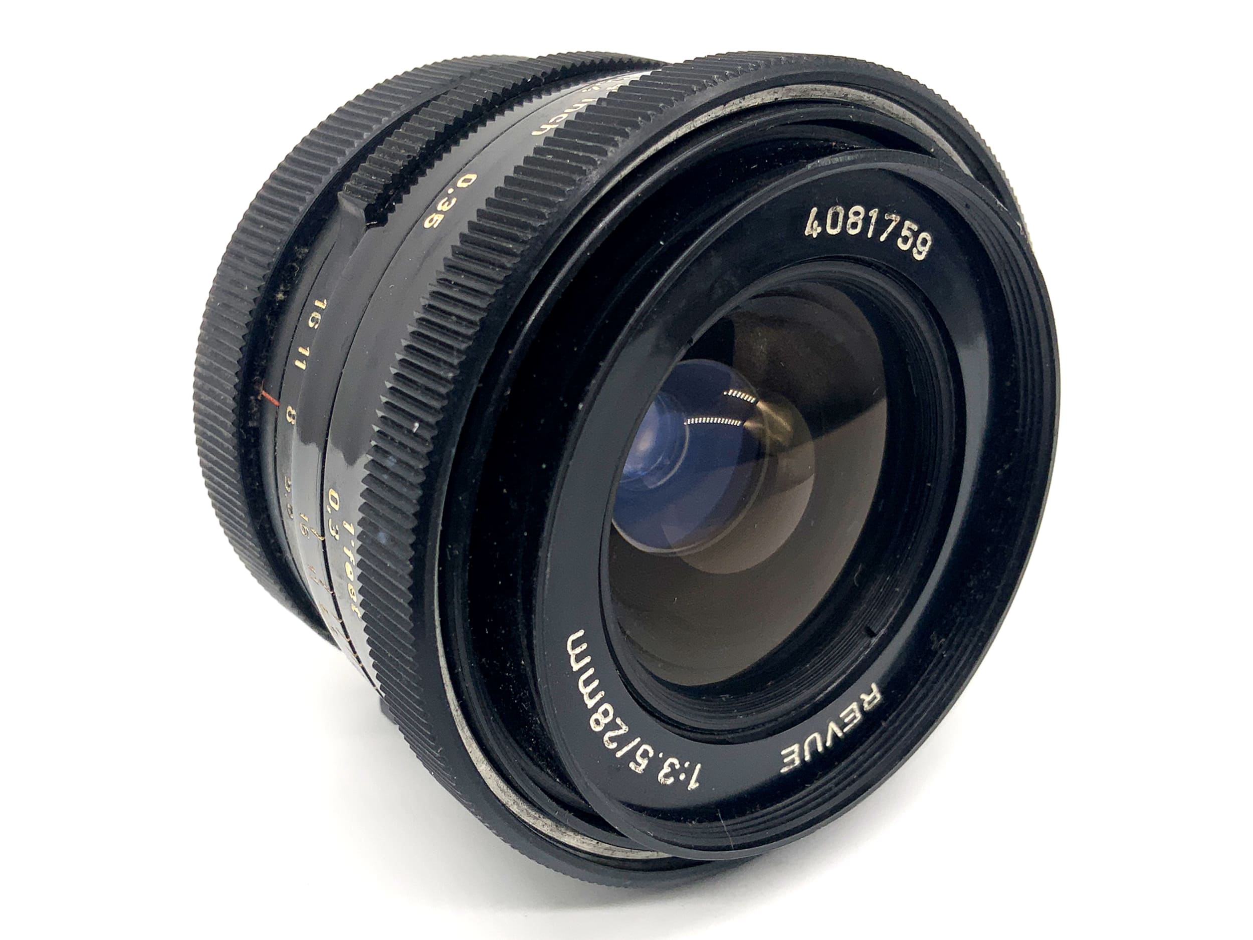 Revue 28mm 1:3.5 Objektiv Festbrennweite (M42)