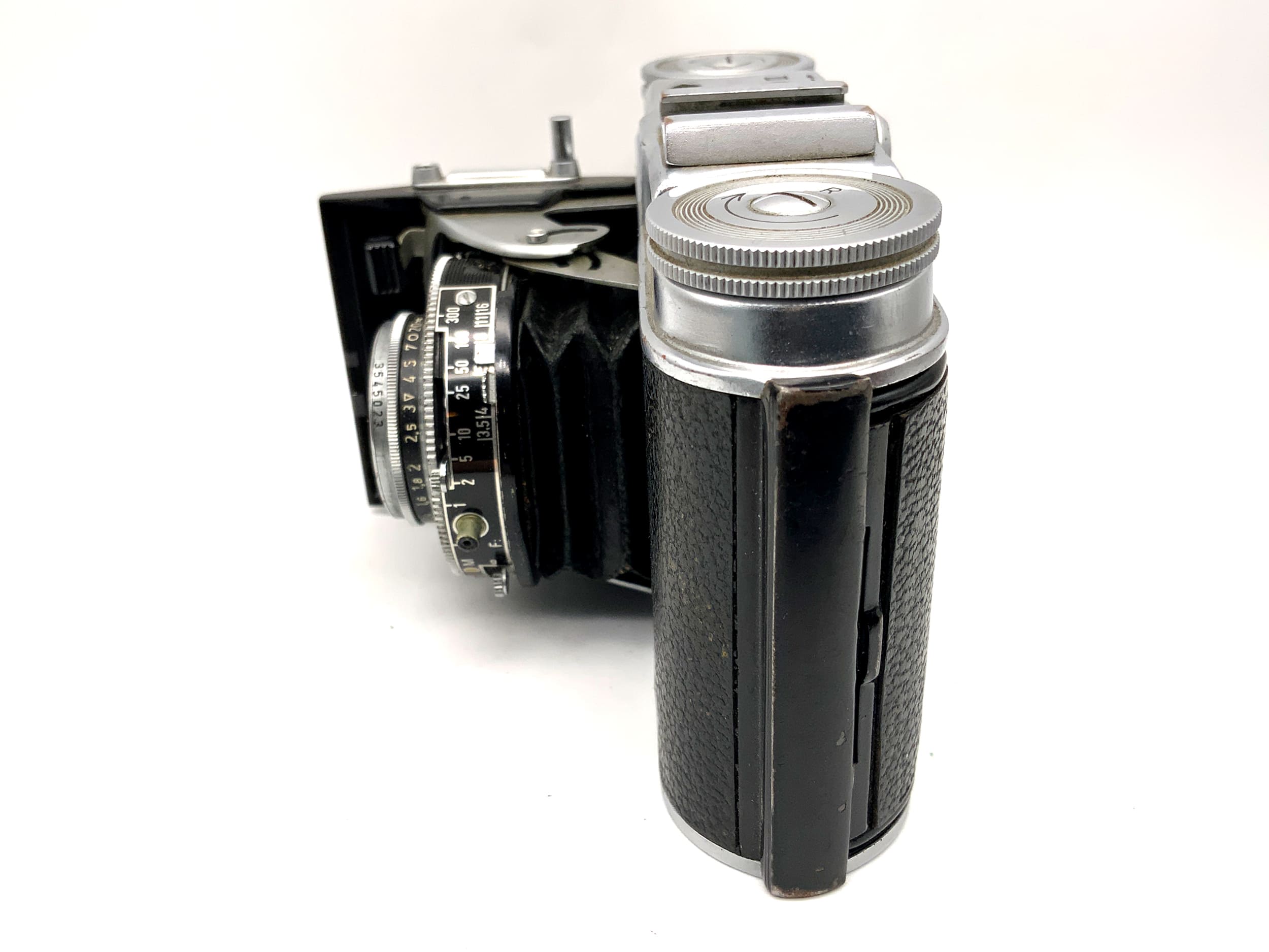Appareil photo pliable Voigtländer Vito II avec Color-Skopar 50mm 1:3.5 Prontor-SV