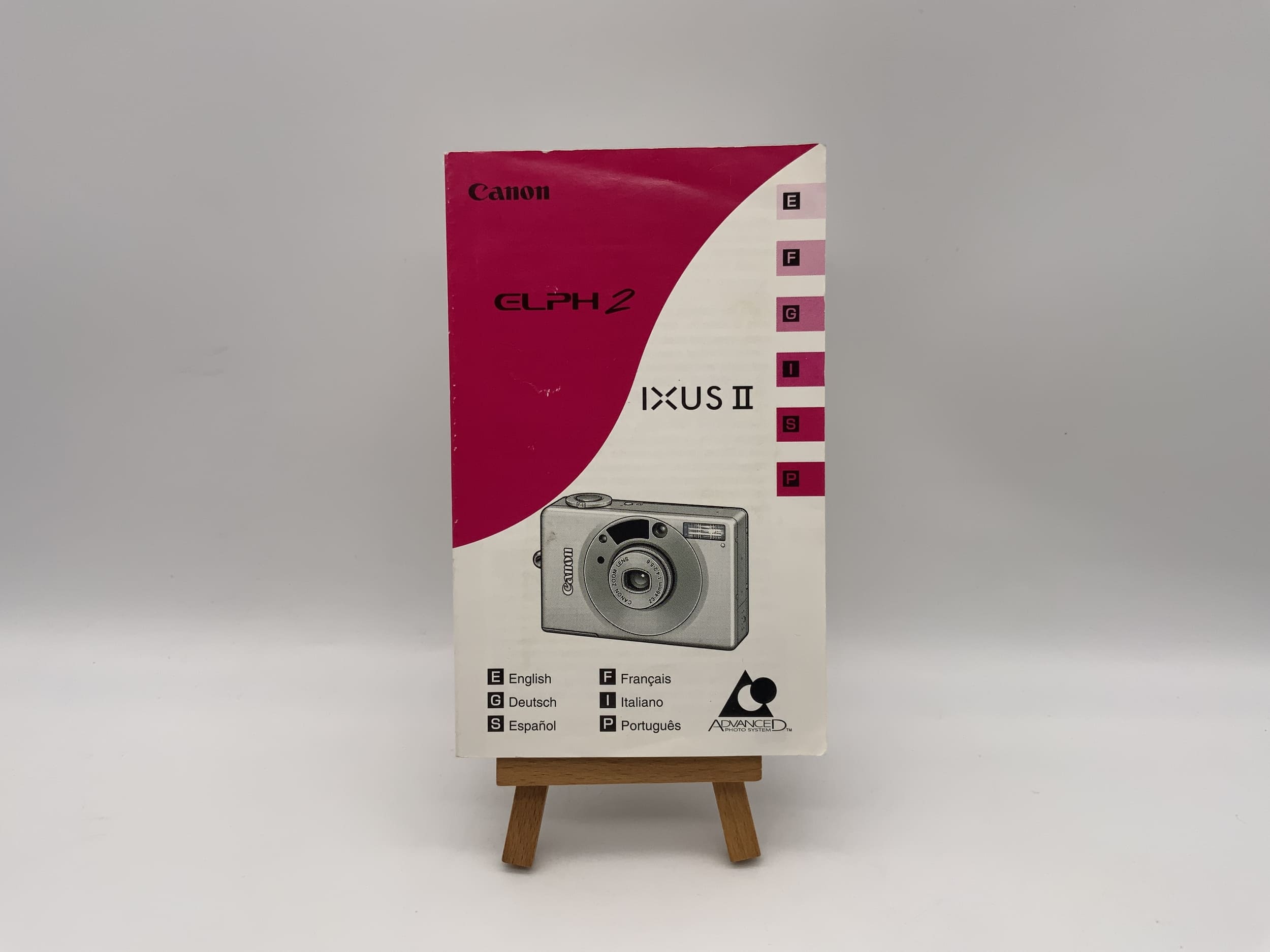 Canon IXUS II ELPH 2 User Manual (German)