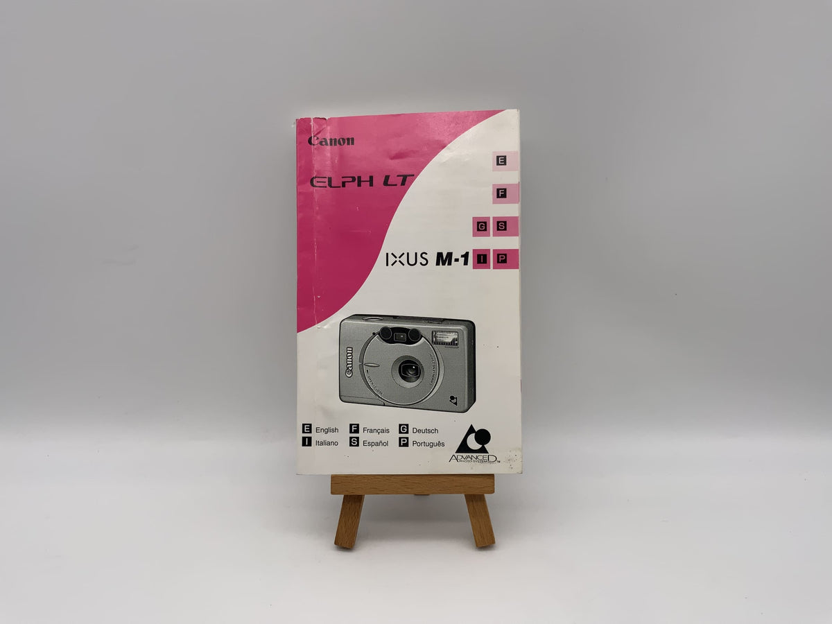 Manuel d'utilisation Canon IXUS M-1 ELPH LT (allemand)