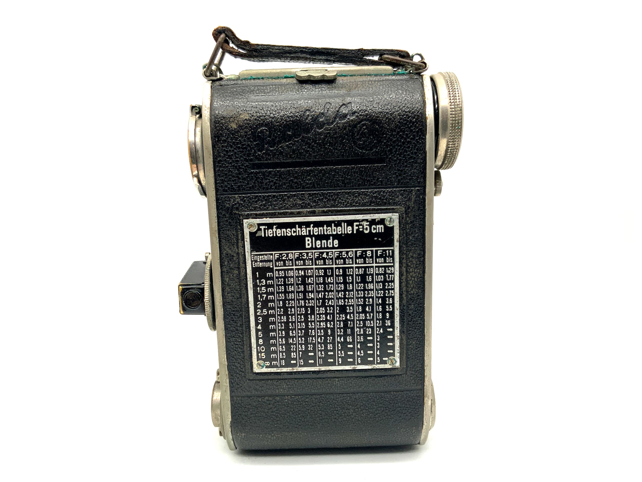 Appareil photo pliant Balda Baldina avec objectif Schneider Kreuznach Xenar 5 cm 1:2.9 Prontor II