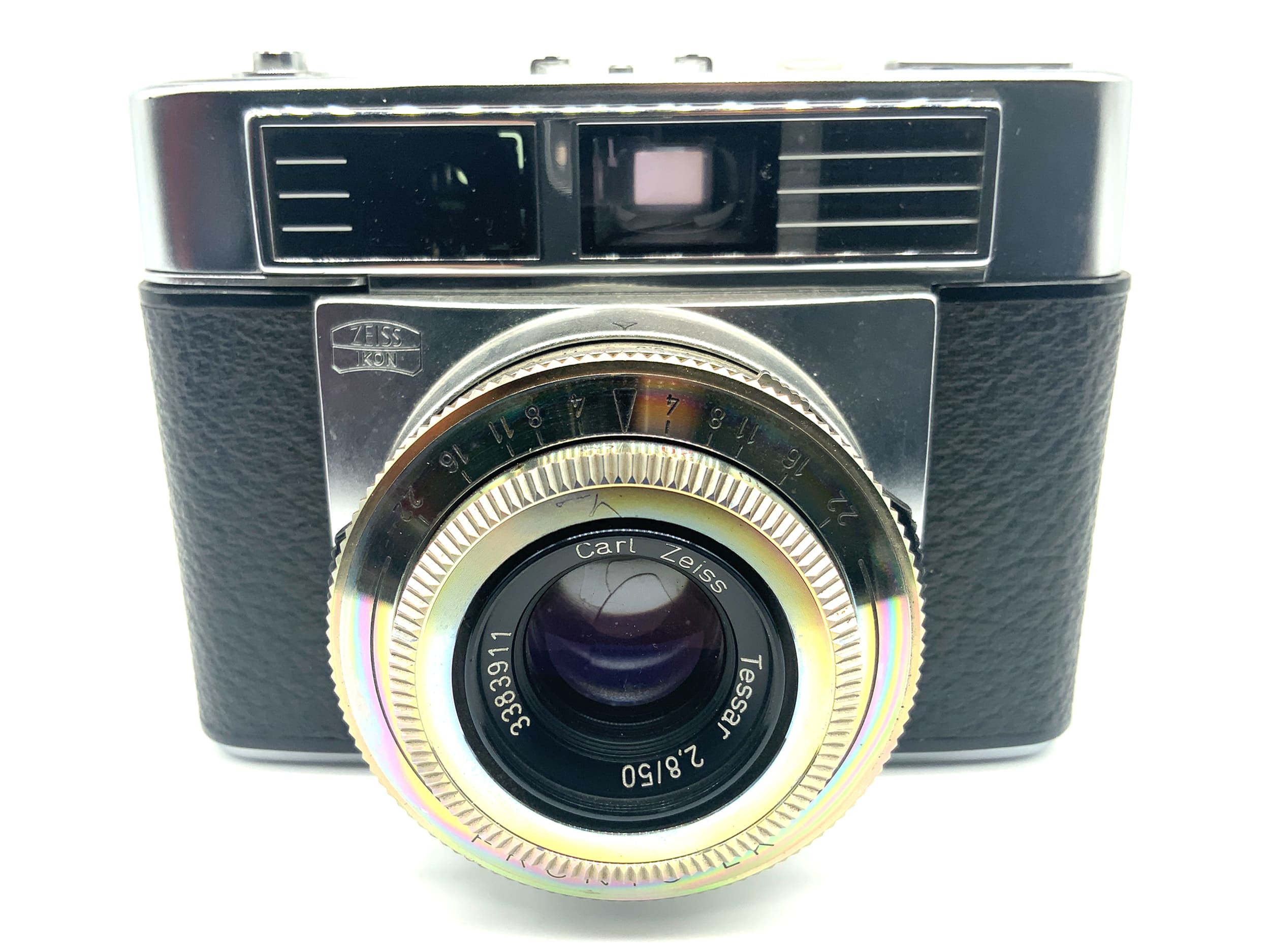 Zeiss Ikon Contessa LKE Sucherkamera mit Carl Zeiss Tessar 2,8/50 Pronto-LK