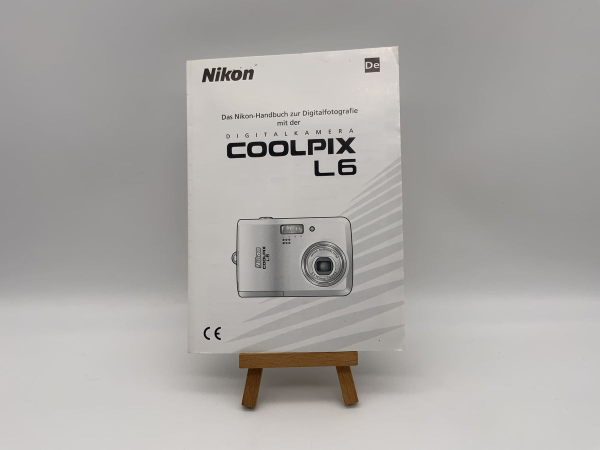 Manuel d'utilisation du Nikon Coolpix L6 (allemand)