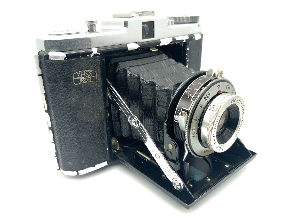 Appareil photo pliant Zeiss Ikon Nettar 518/16 avec objectif Novar Anastigmat 75 mm 1:6.3 Vario