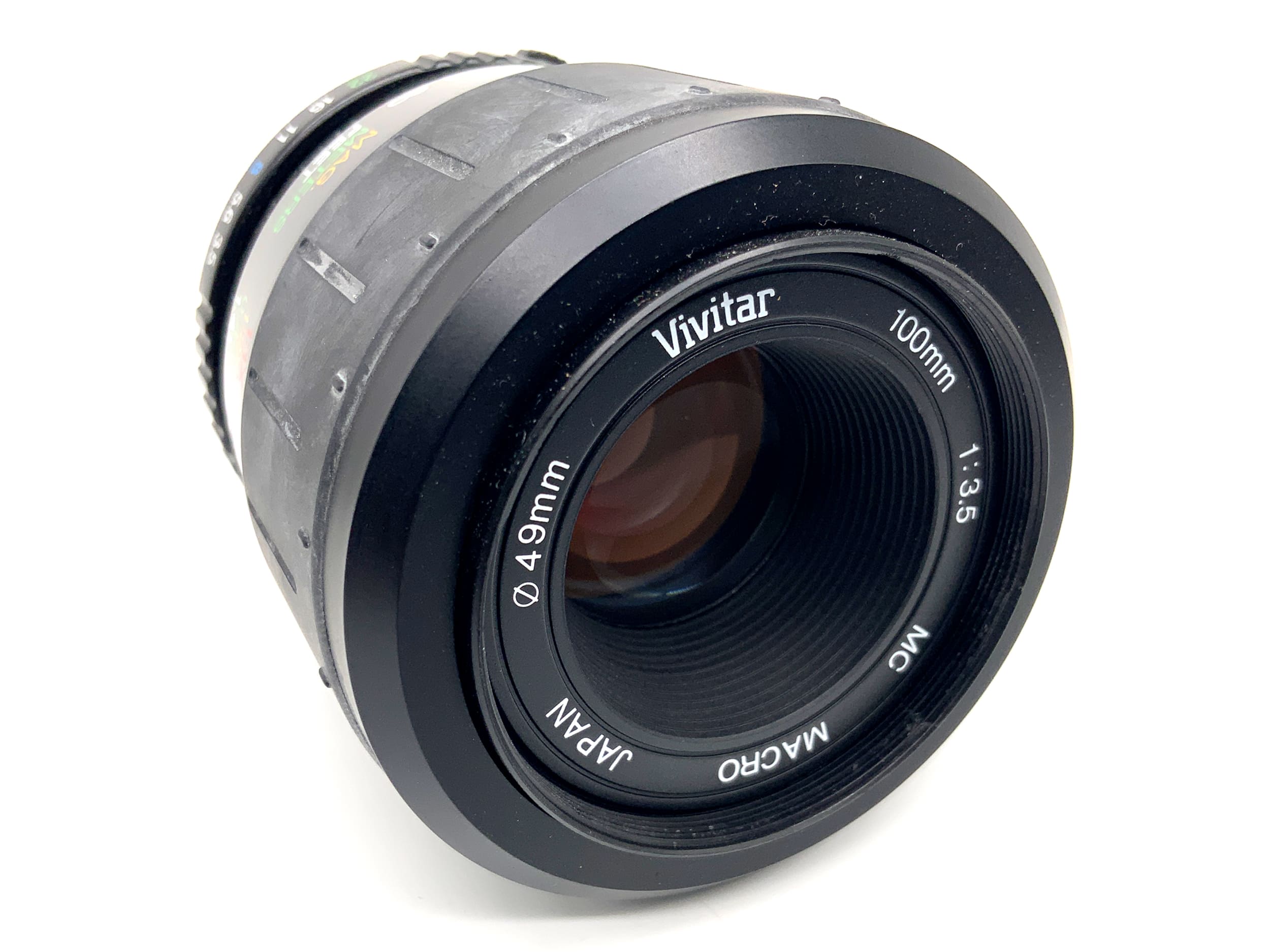 Vivitar MC Macro 100mm 1:3,5 Objektiv Portrait Festbrennweite (Olympus OM)