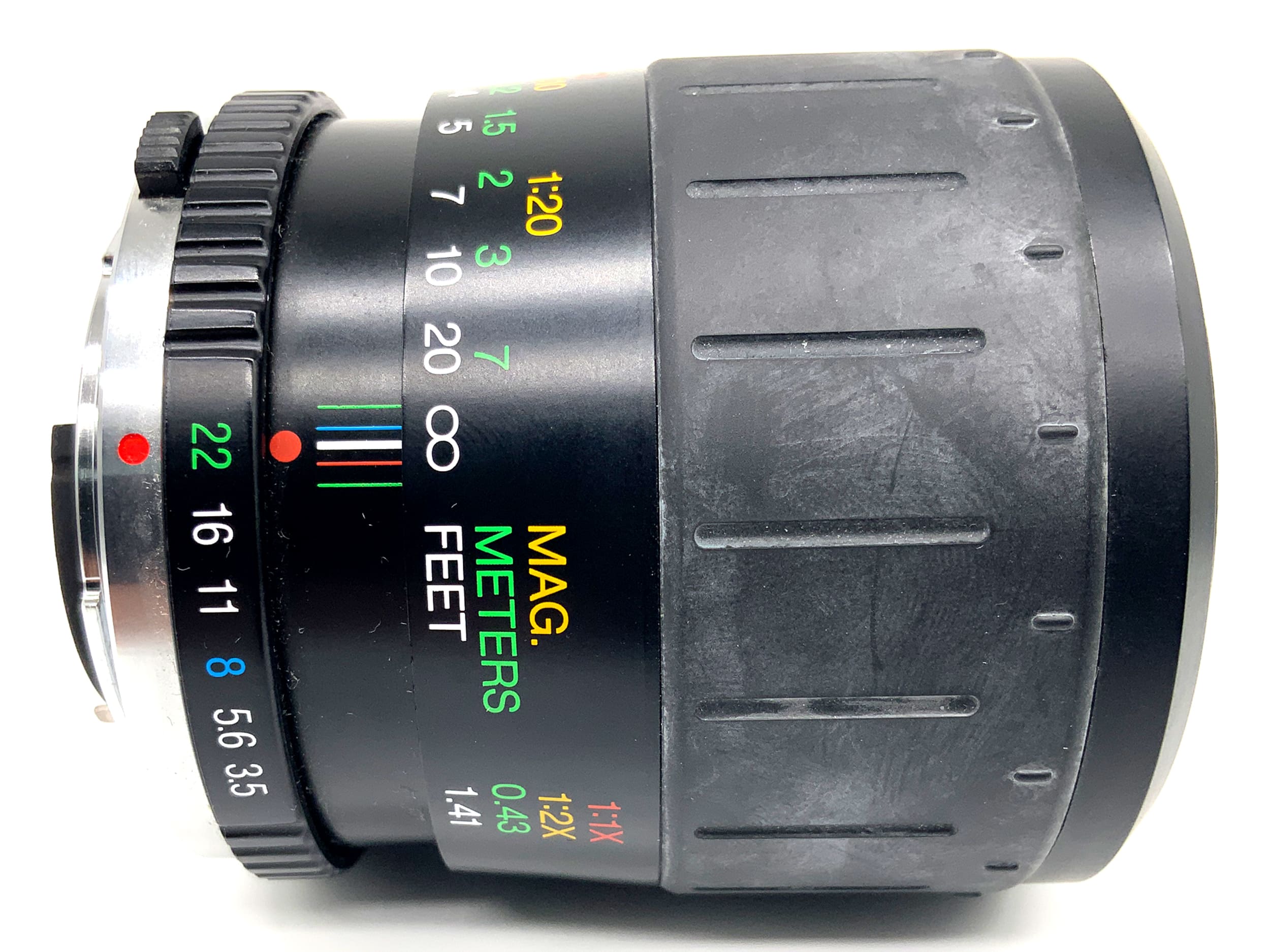 Vivitar MC Macro 100mm 1:3,5 Objektiv Portrait Festbrennweite (Olympus OM)