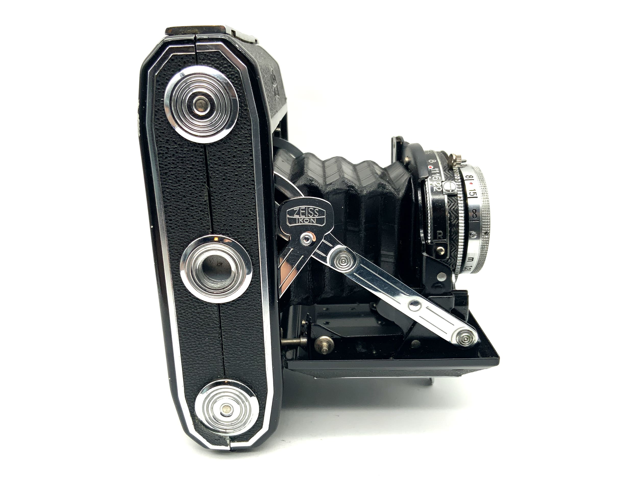 Appareil photo pliant Zeiss Ikon Ikonta 521 avec objectif Carl Zeiss Tessar 7,5 cm 1:3,5
