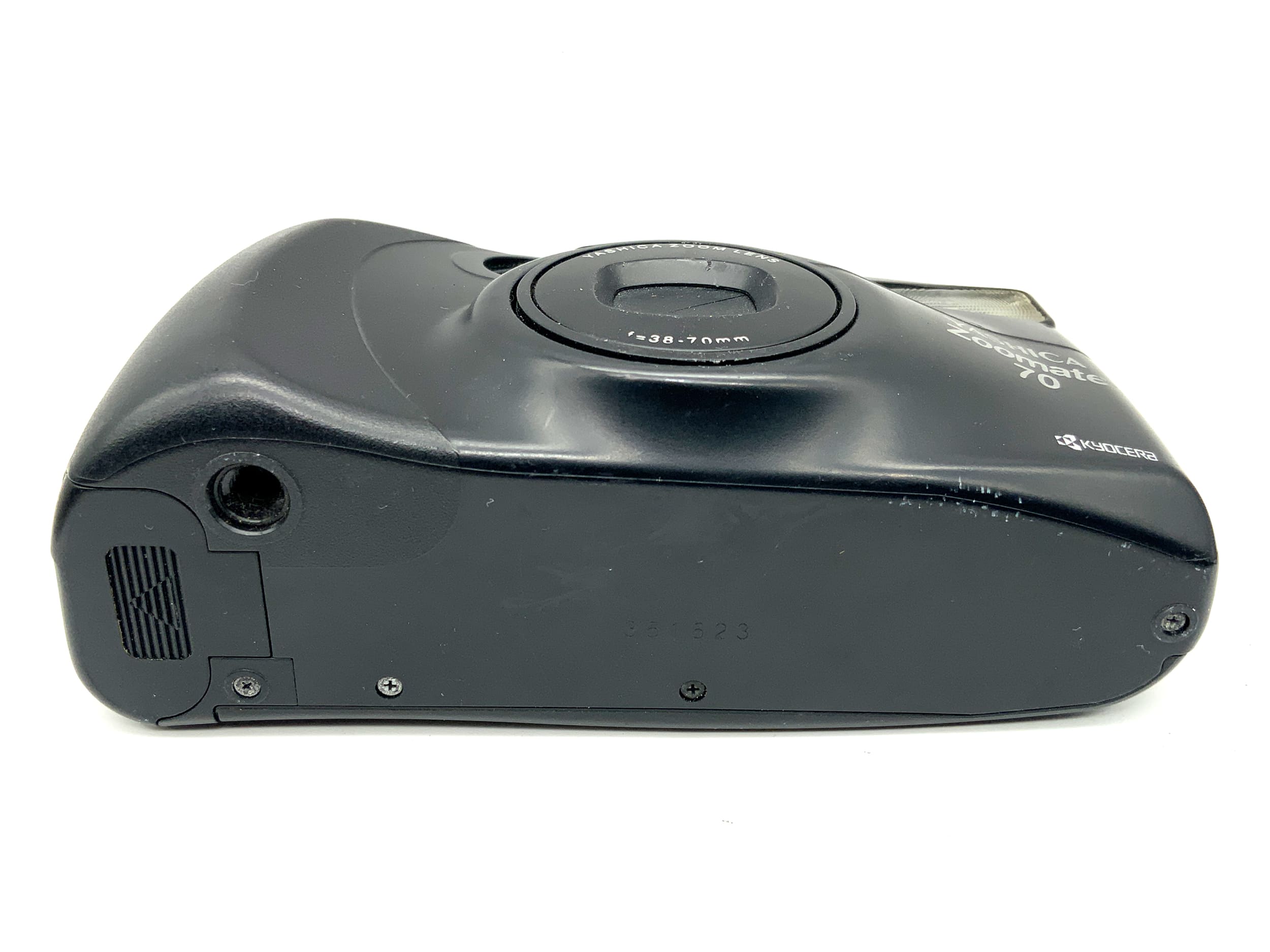 Appareil photo compact analogique Yashica Zoomate 70 Point&amp;Shoot avec objectif 38-70 mm