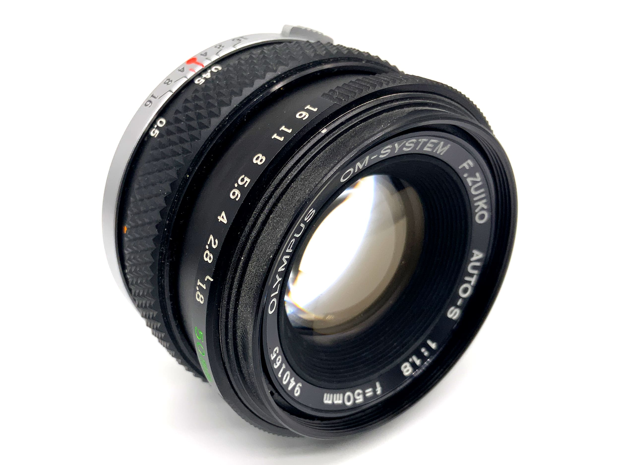 Olympus F.Zuiko Auto-S 50mm 1:1.8 Objektiv Festbrennweite (Olympus OM)