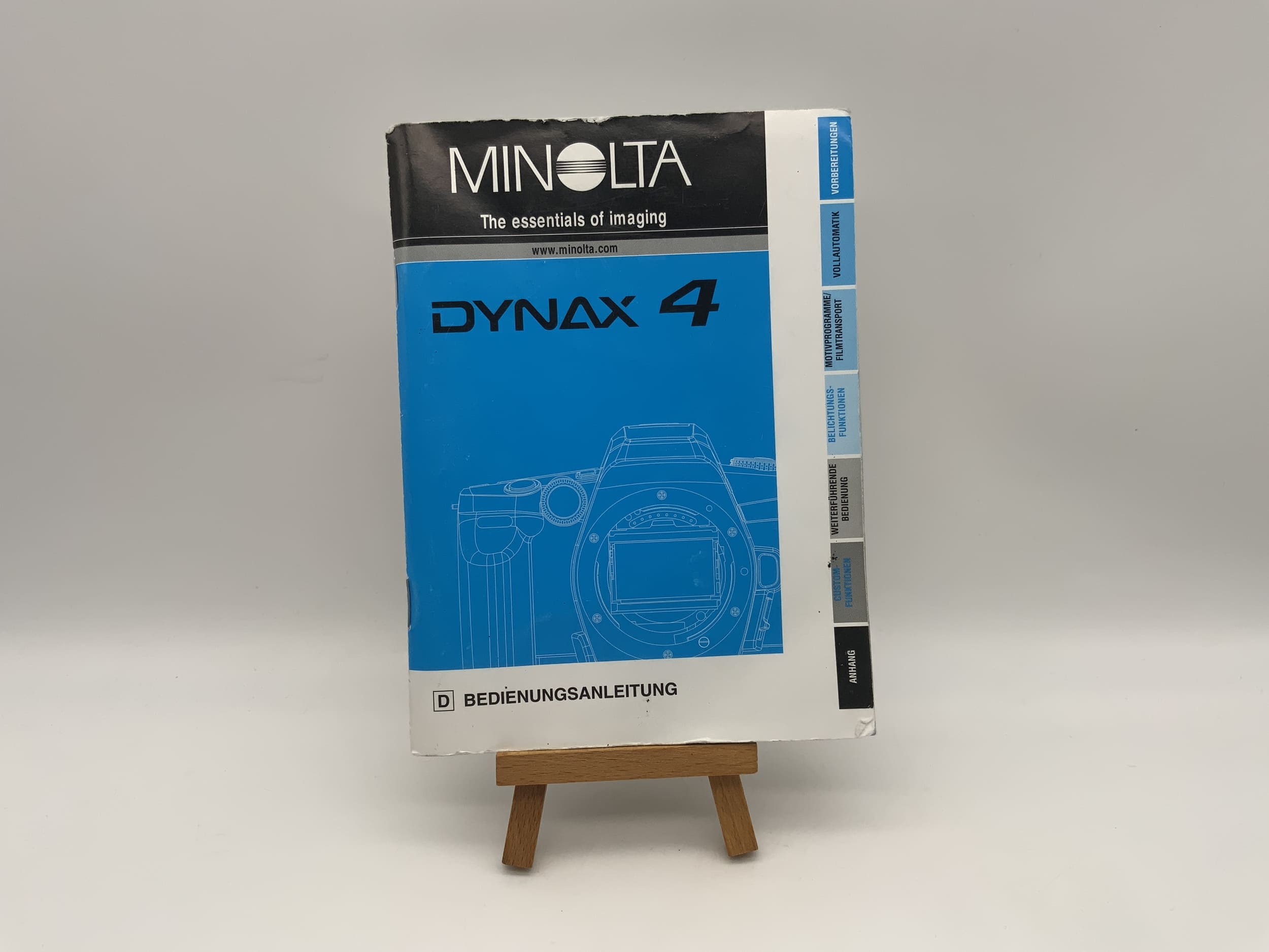 Minolta Dynax 4 User Manual German