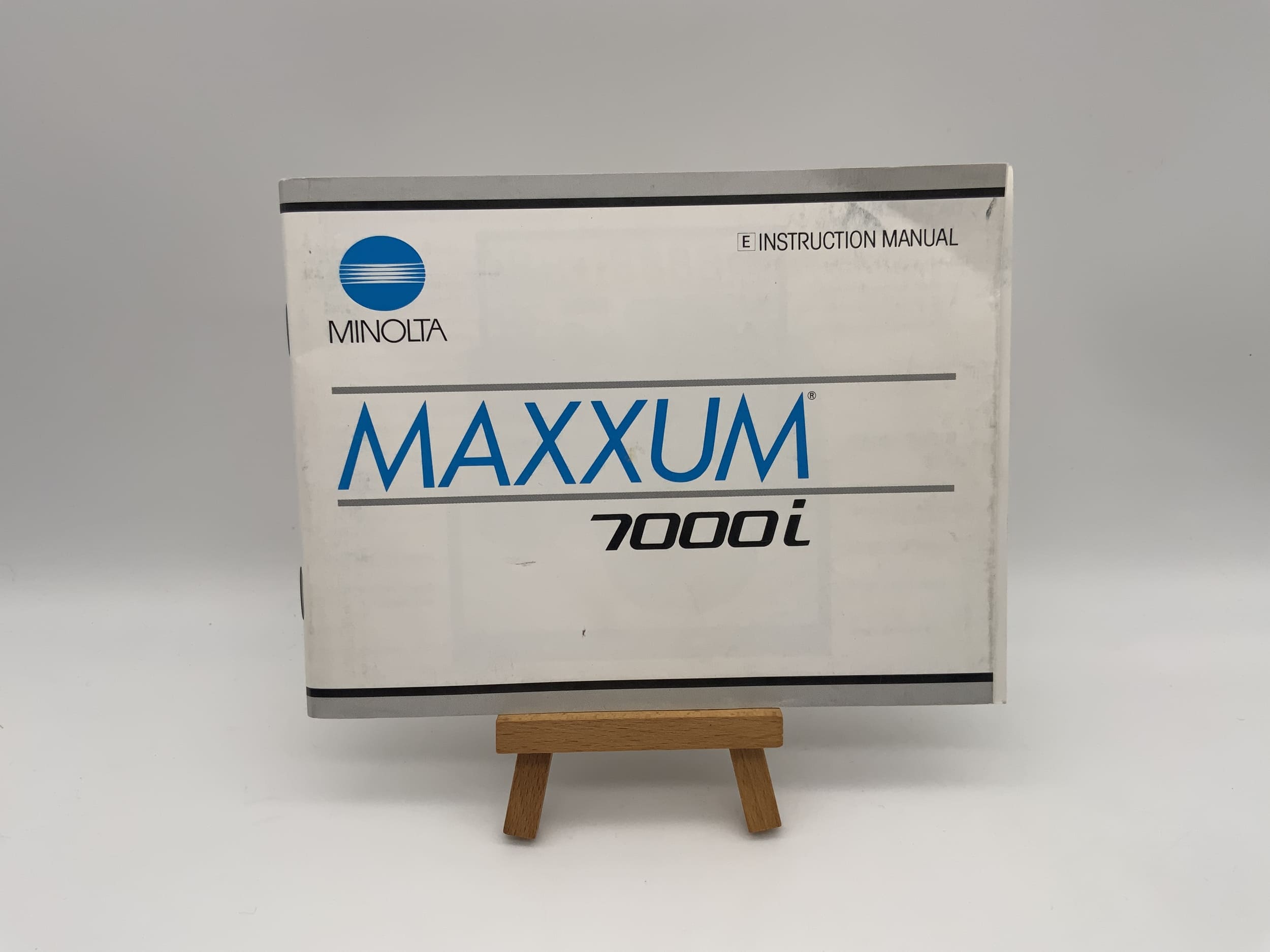 Manuel d'utilisation du Minolta Maxxum 7000i (anglais)