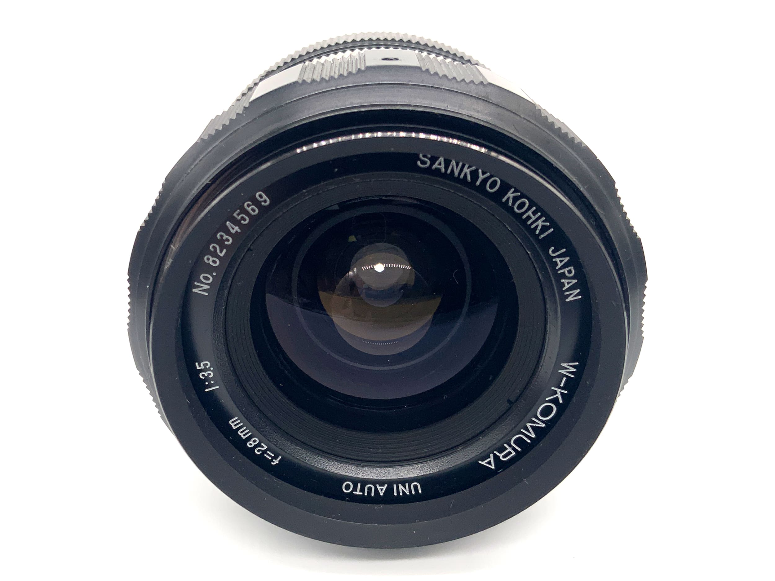 Sankyo Kohki W-Komura Uni Auto 28mm 1:3,5 Objektiv Festbrennweite (Topcon)