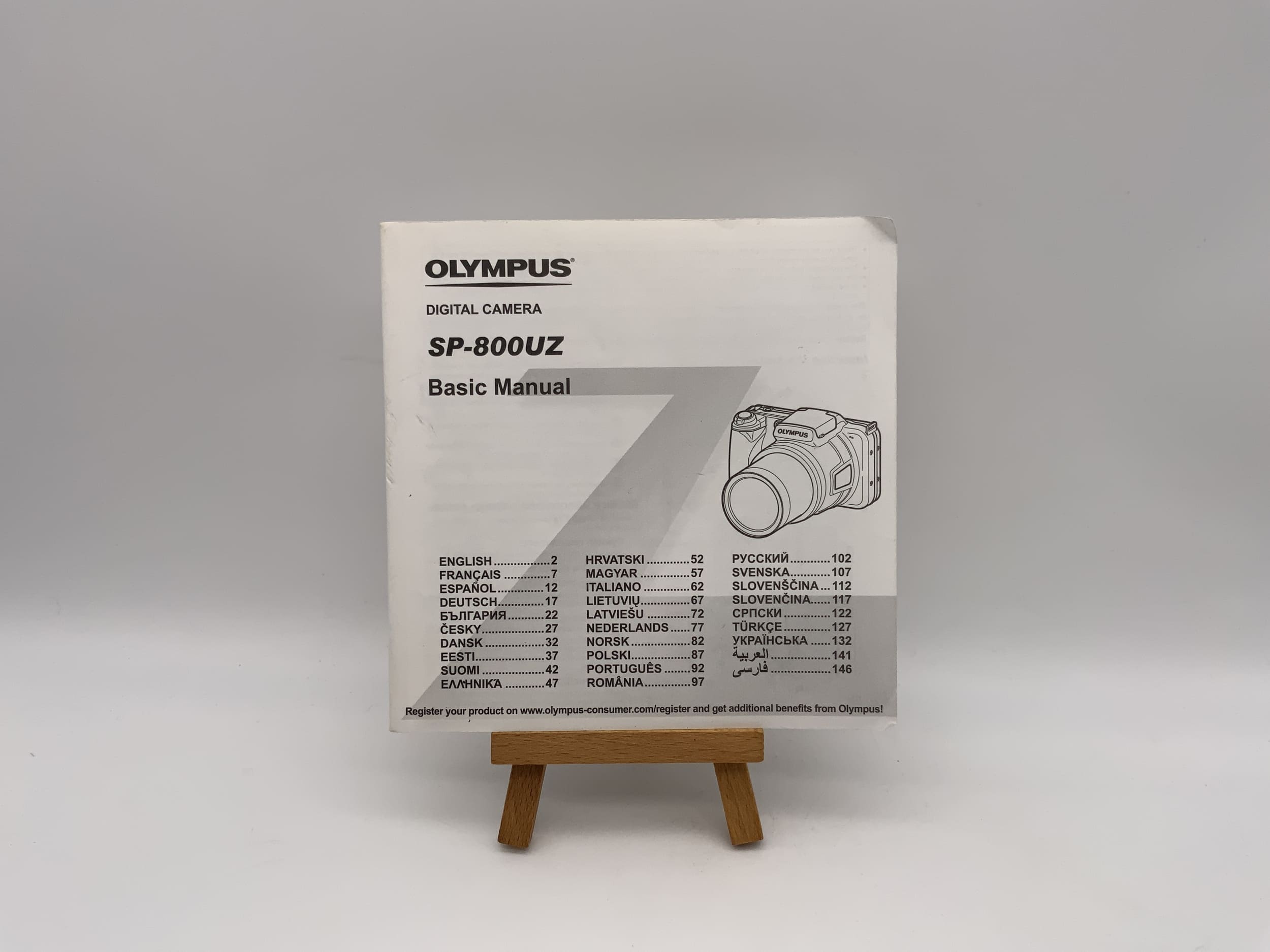 Manuel d'utilisation Olympus SP-800 ZU allemand