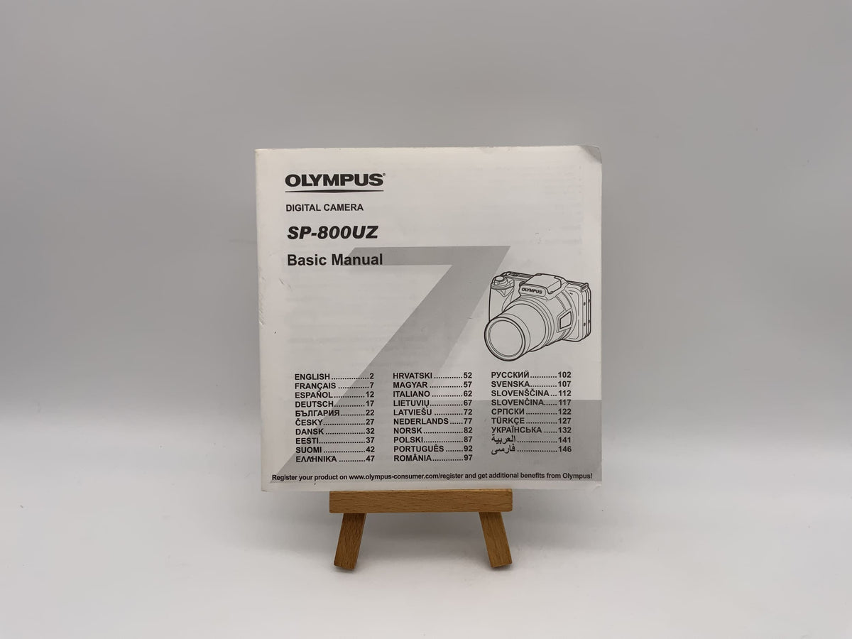 Olympus SP-800 ZU User Manual German