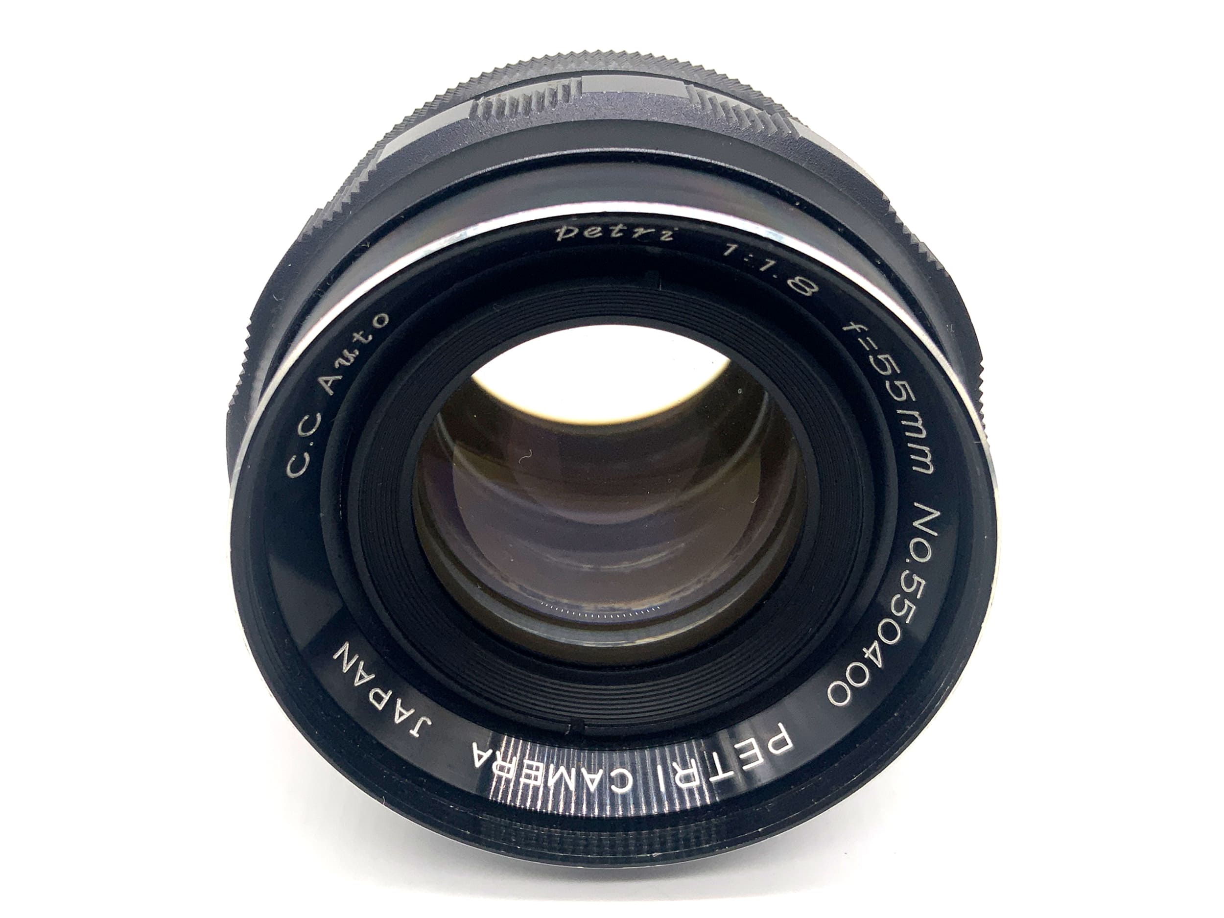 Petri C.C Auto 55mm 1:1.8 Objektiv Festbrennweite (Petri Bajonett)