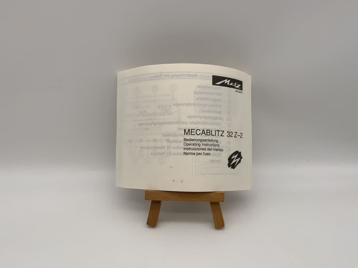Metz Mecablitz 32 Z-2 User Manual German