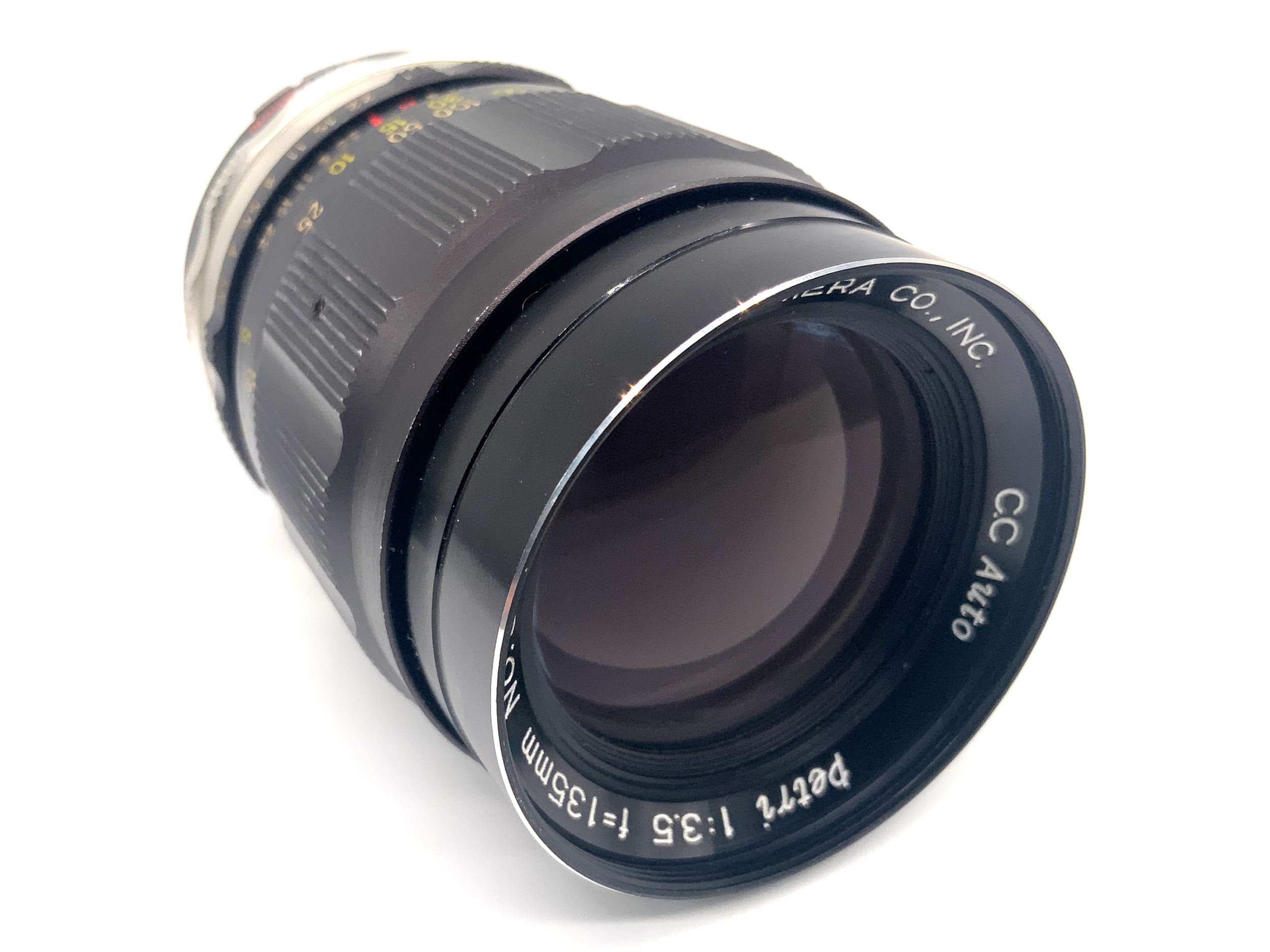 Petri C.C Auto 135mm 1:3.5 Objektiv Festbrennweite (Petri Bajonett)