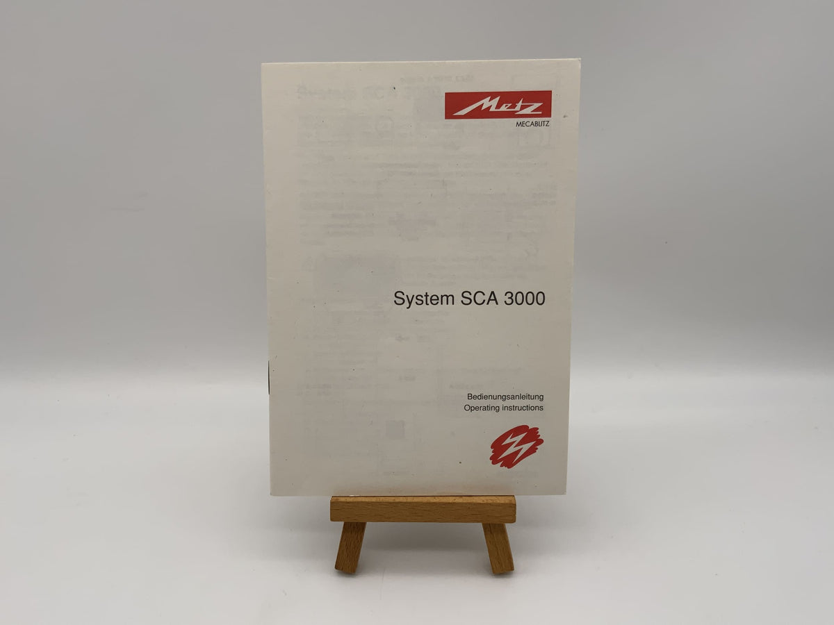 Metz System SCA 3000 Operating Instructions German