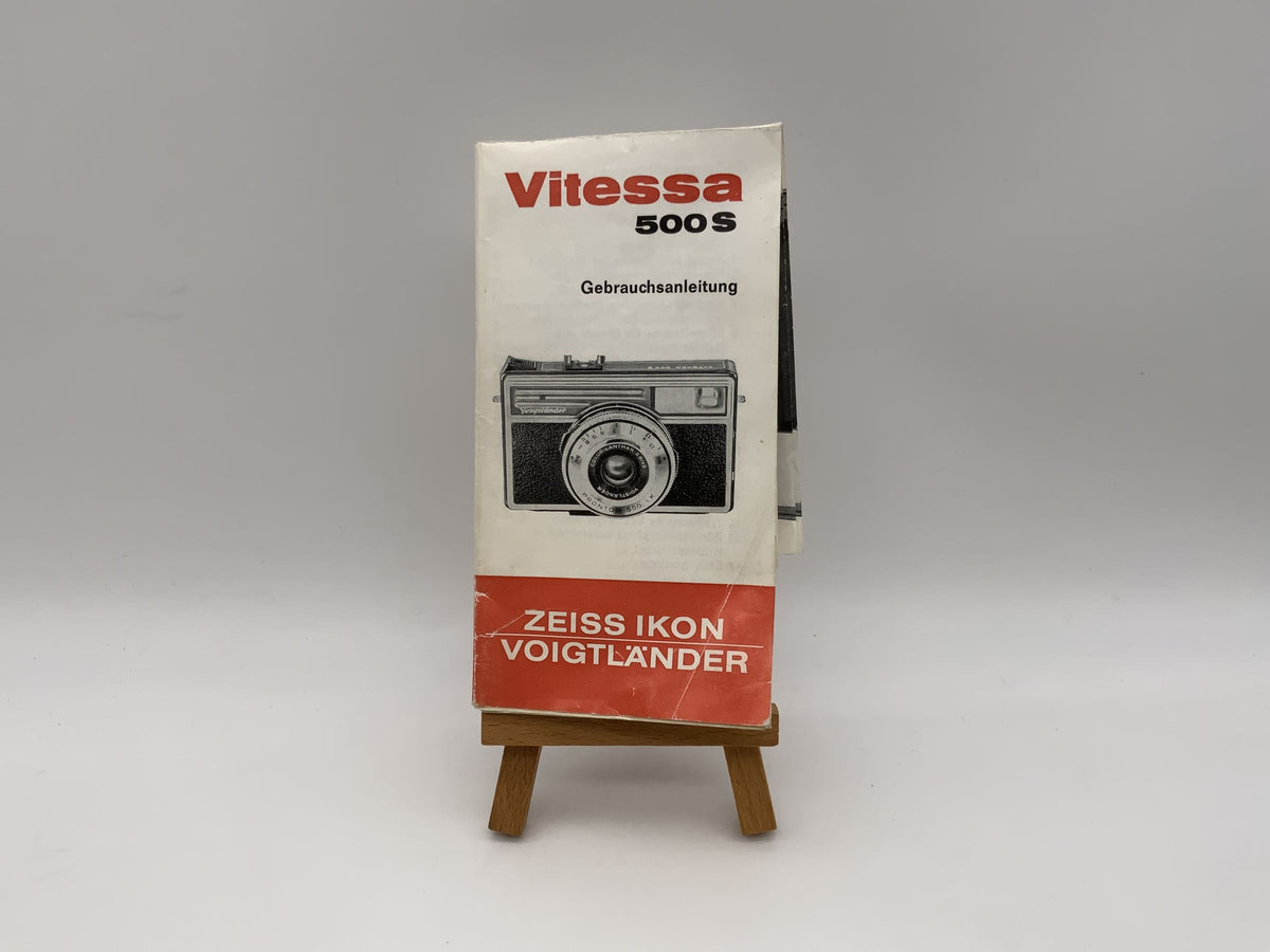 Voigtländer Vitessa 500s User Manual German