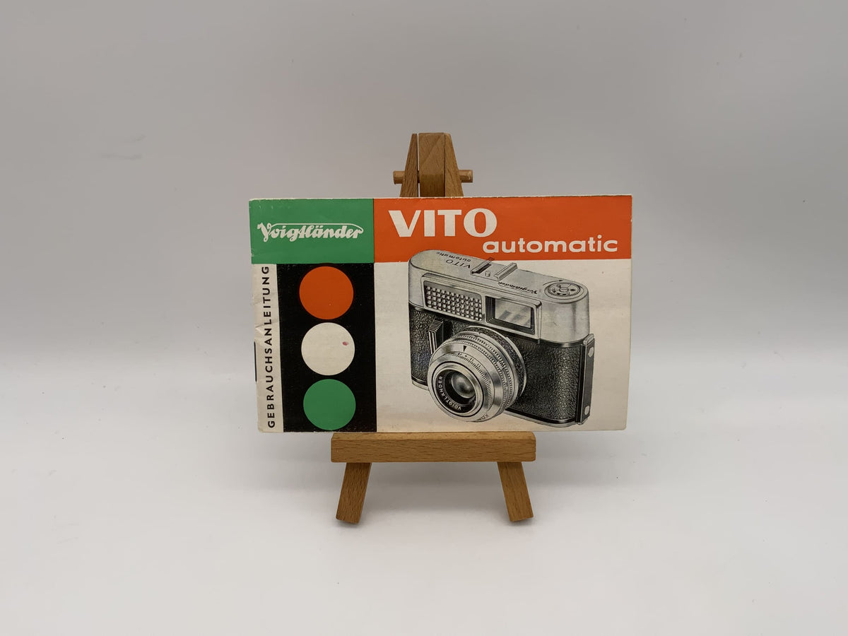 Voigtländer Vito automatic operating instructions German