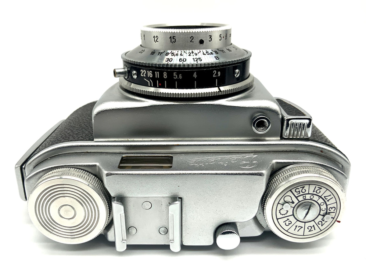 Beirette Junior II Sucherkamera mit Meritar 45mm 1:2.9 Analogkamera