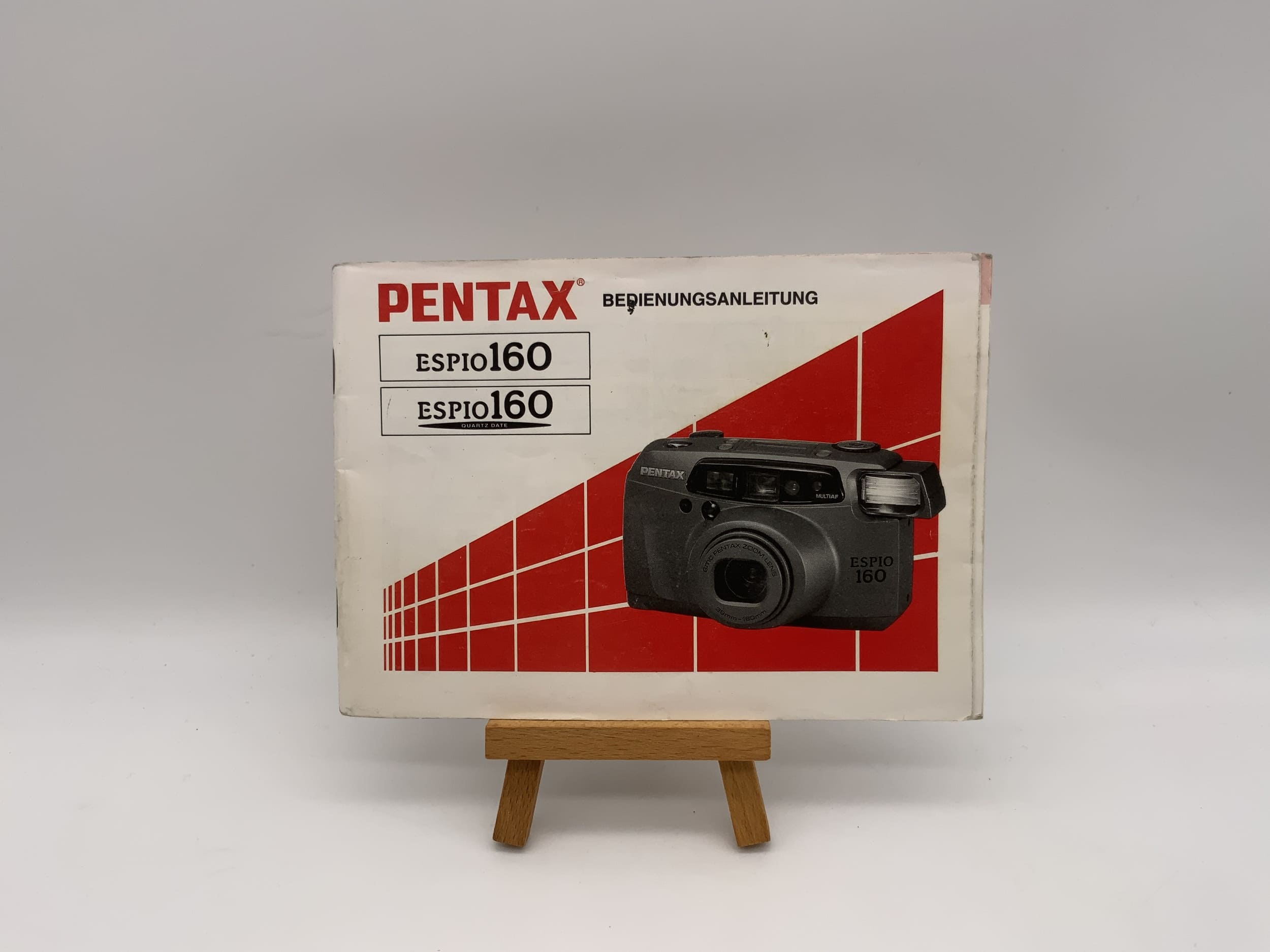Pentax Espio 160 Quartz Date User Manual (German)
