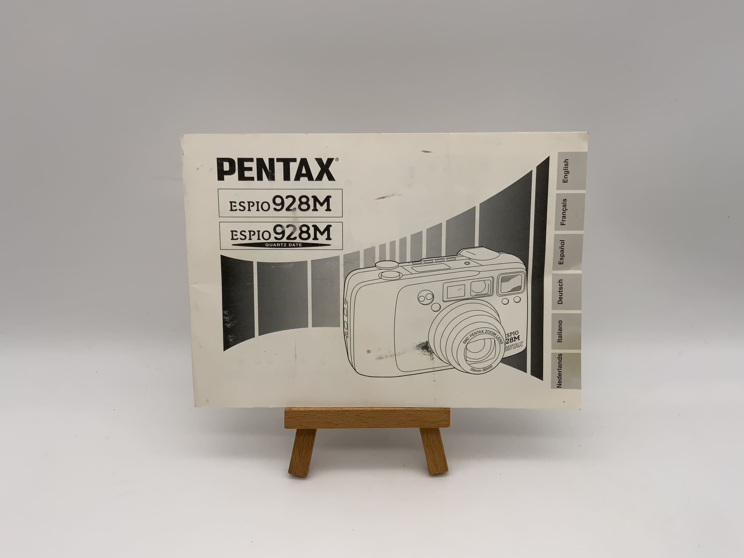 Pentax Espio 928M Quartz Date User Manual (German)