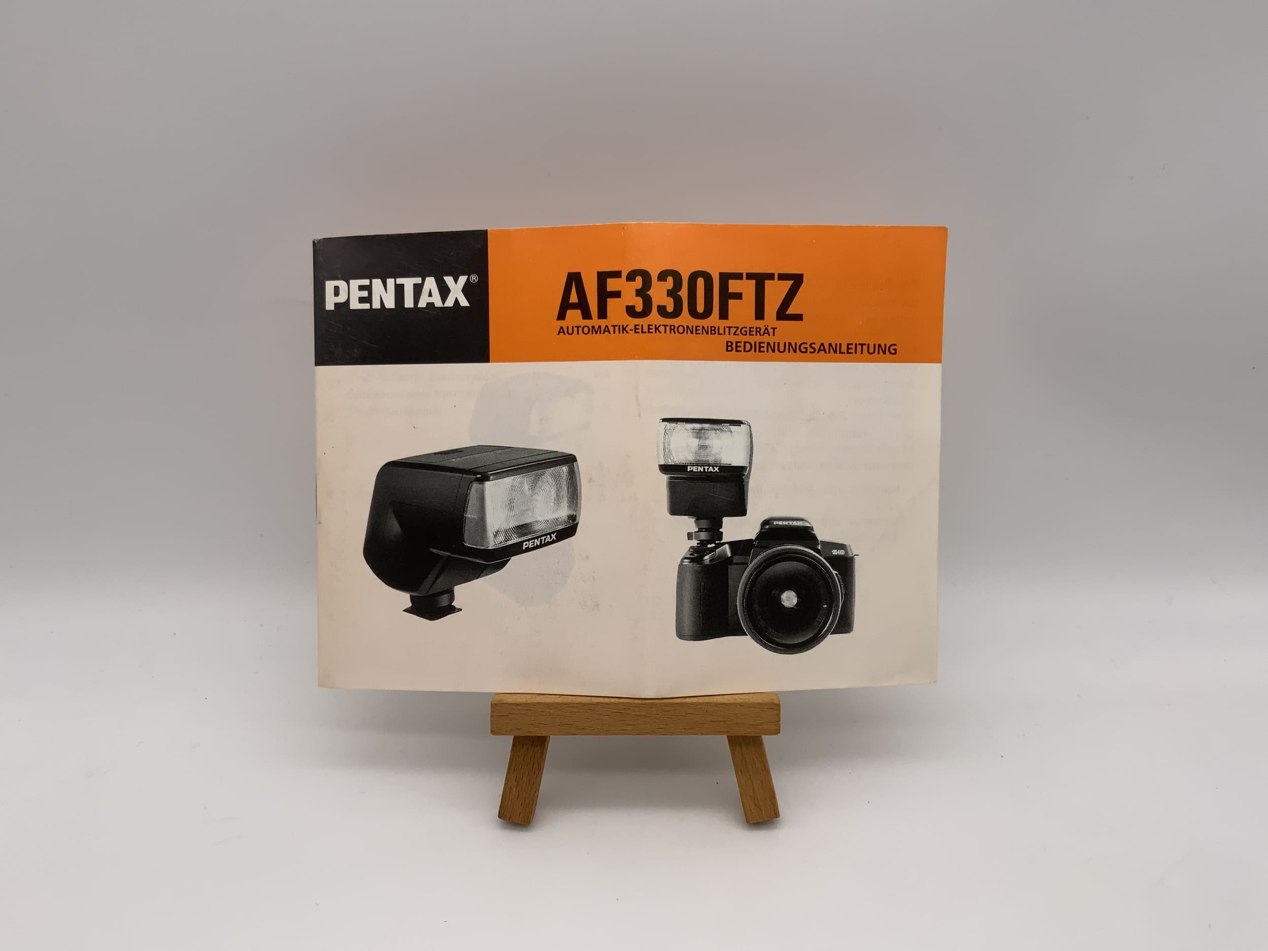 Pentax AF 330 FTZ Automatic Electronic Flash Unit User Manual German