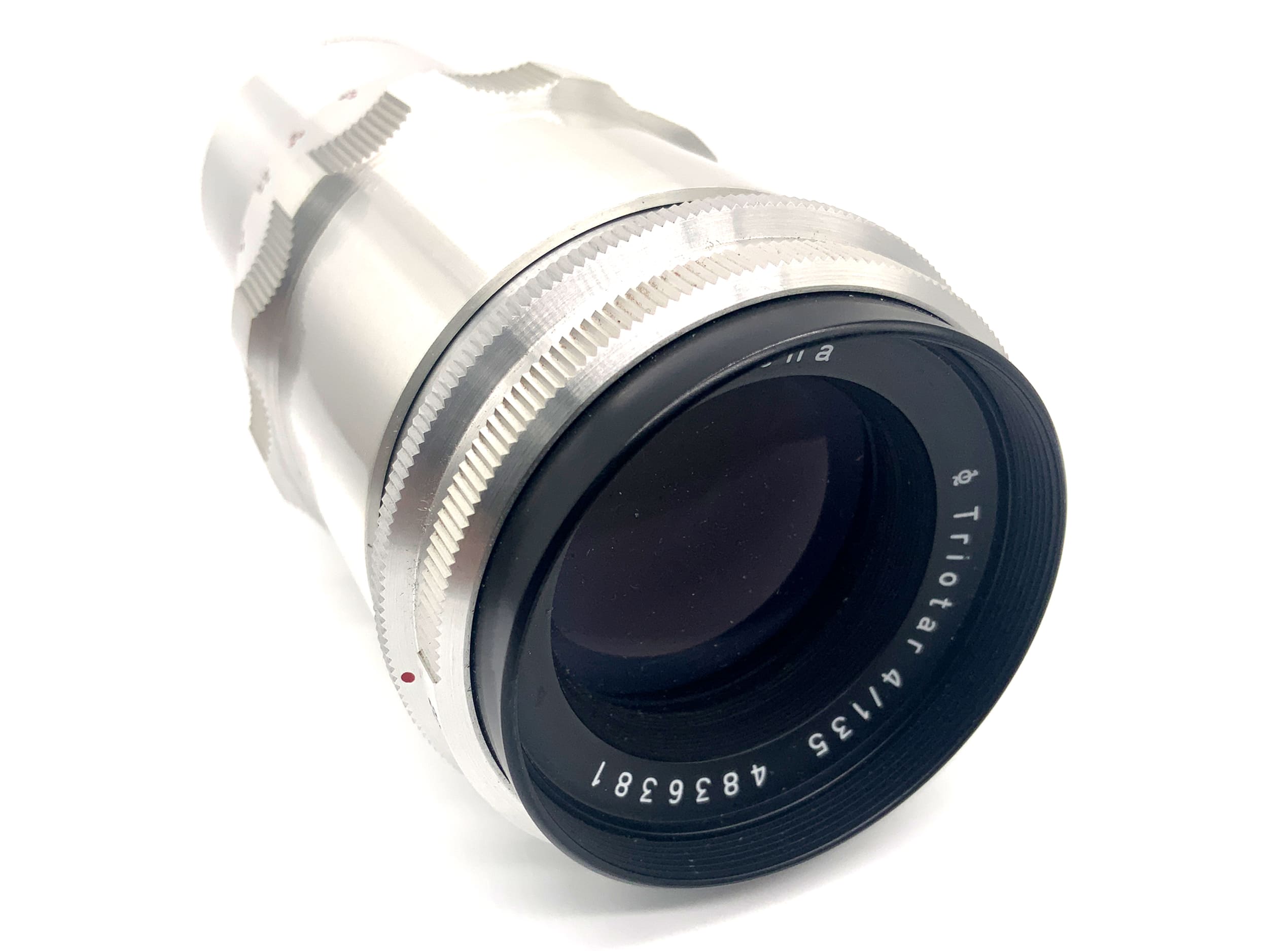 Carl Zeiss Jena Q1 Triotar 135mm 1:4 Objektiv Festbrennweite (Exa) Nebel!