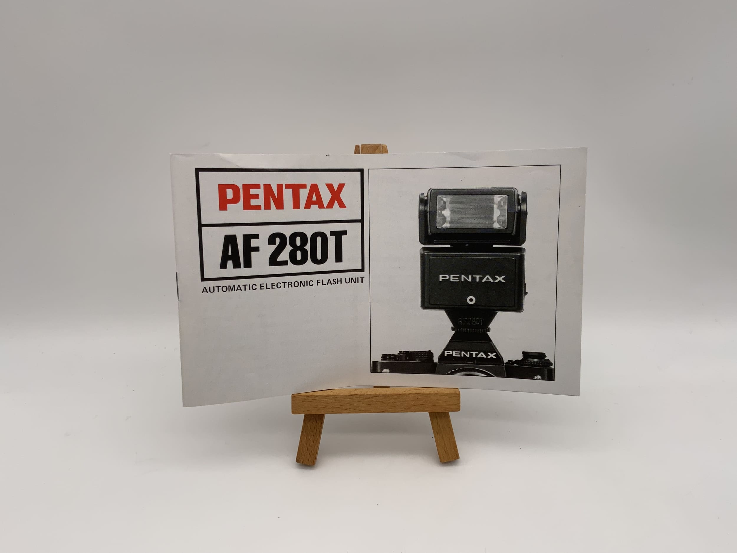 Pentax AF 280 T Electronic Flash User Manual (English)