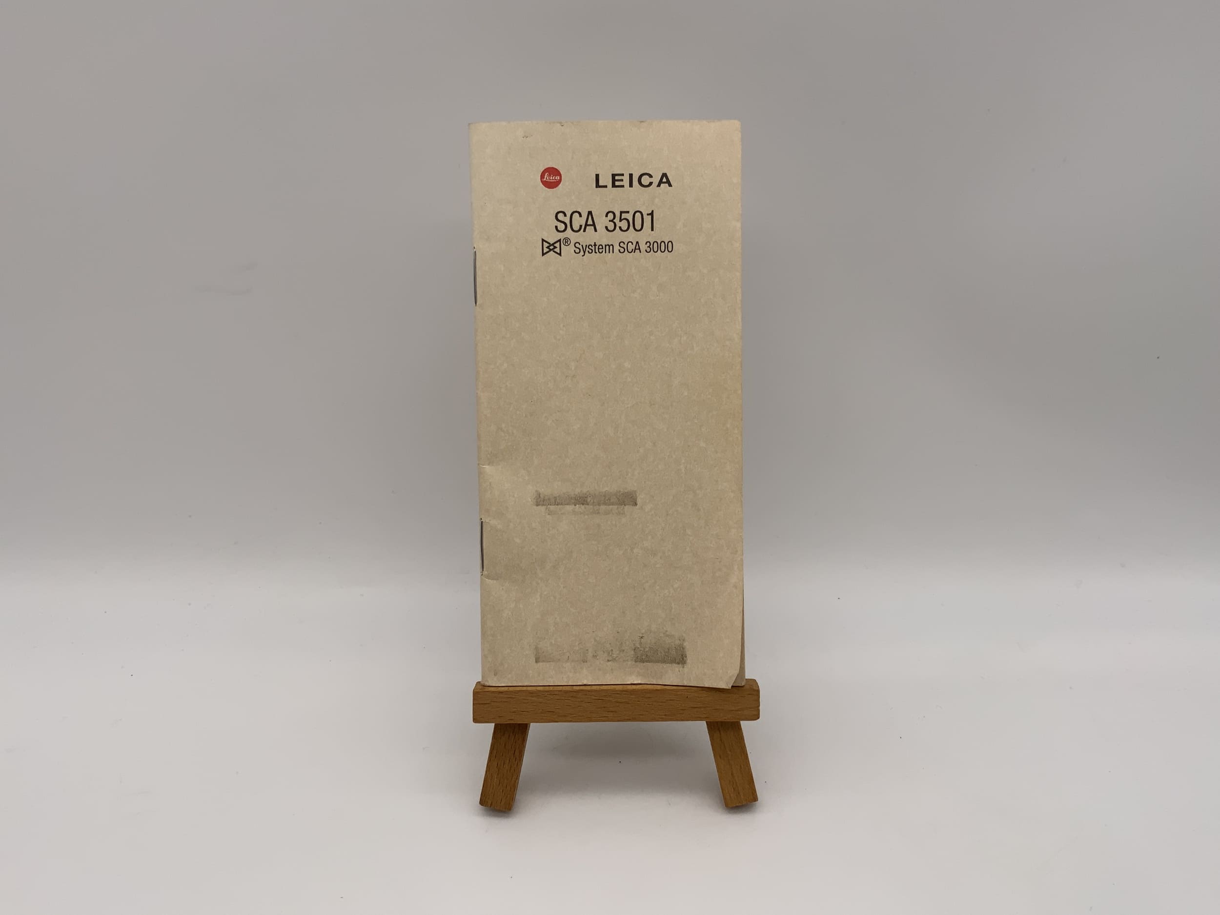 Leica SCA 3501 System SCA 3000 User Manual German