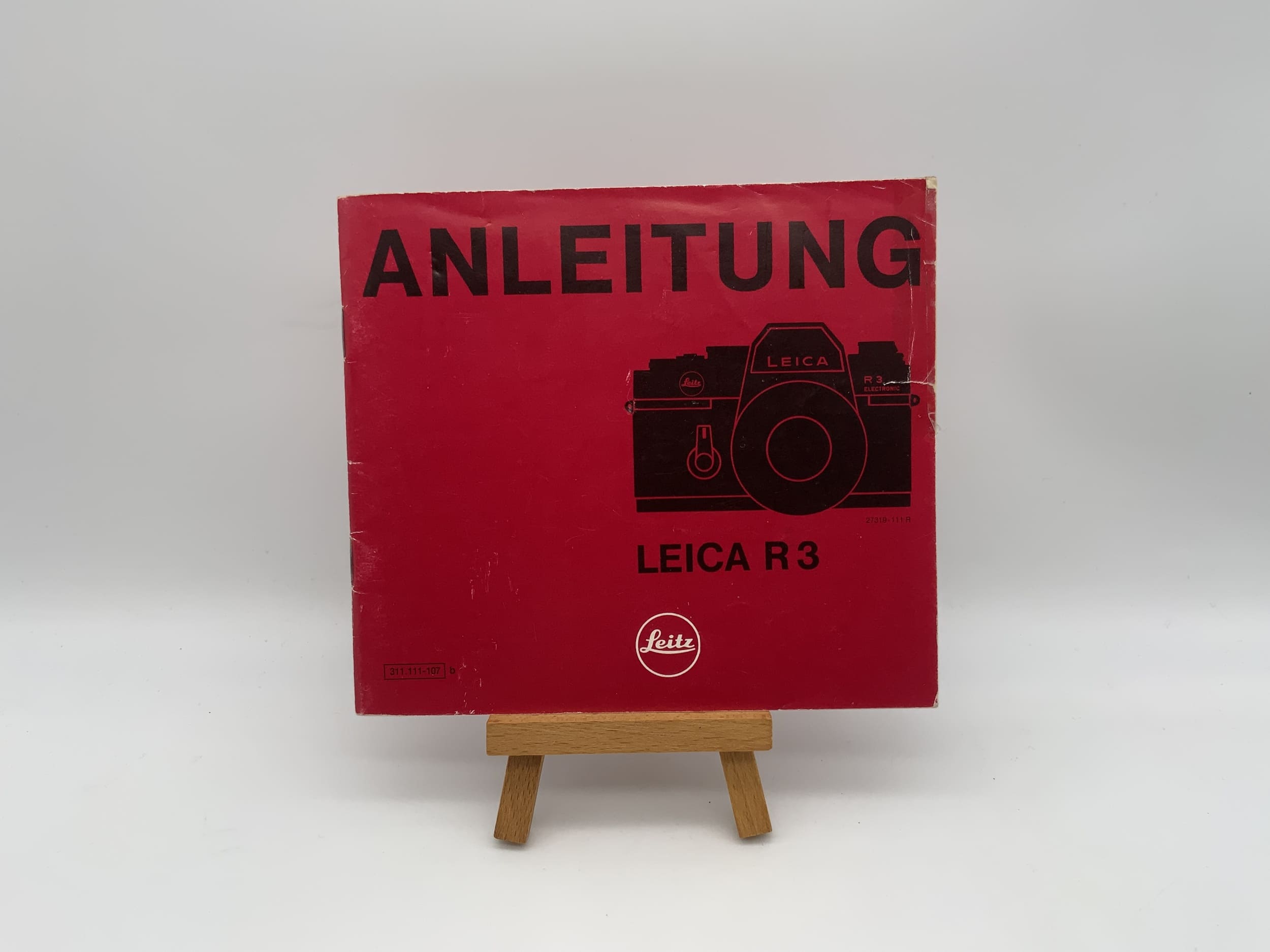 Leica R3 electronic (311.111-107b) Operating Instructions German