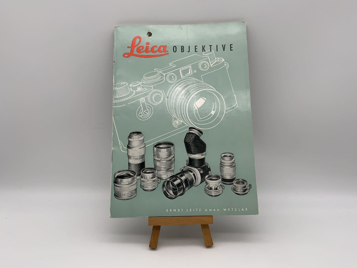 Leica M39 lens, Leitz Summicron, Telyt, Summarit, Elmar... Brochure (German)