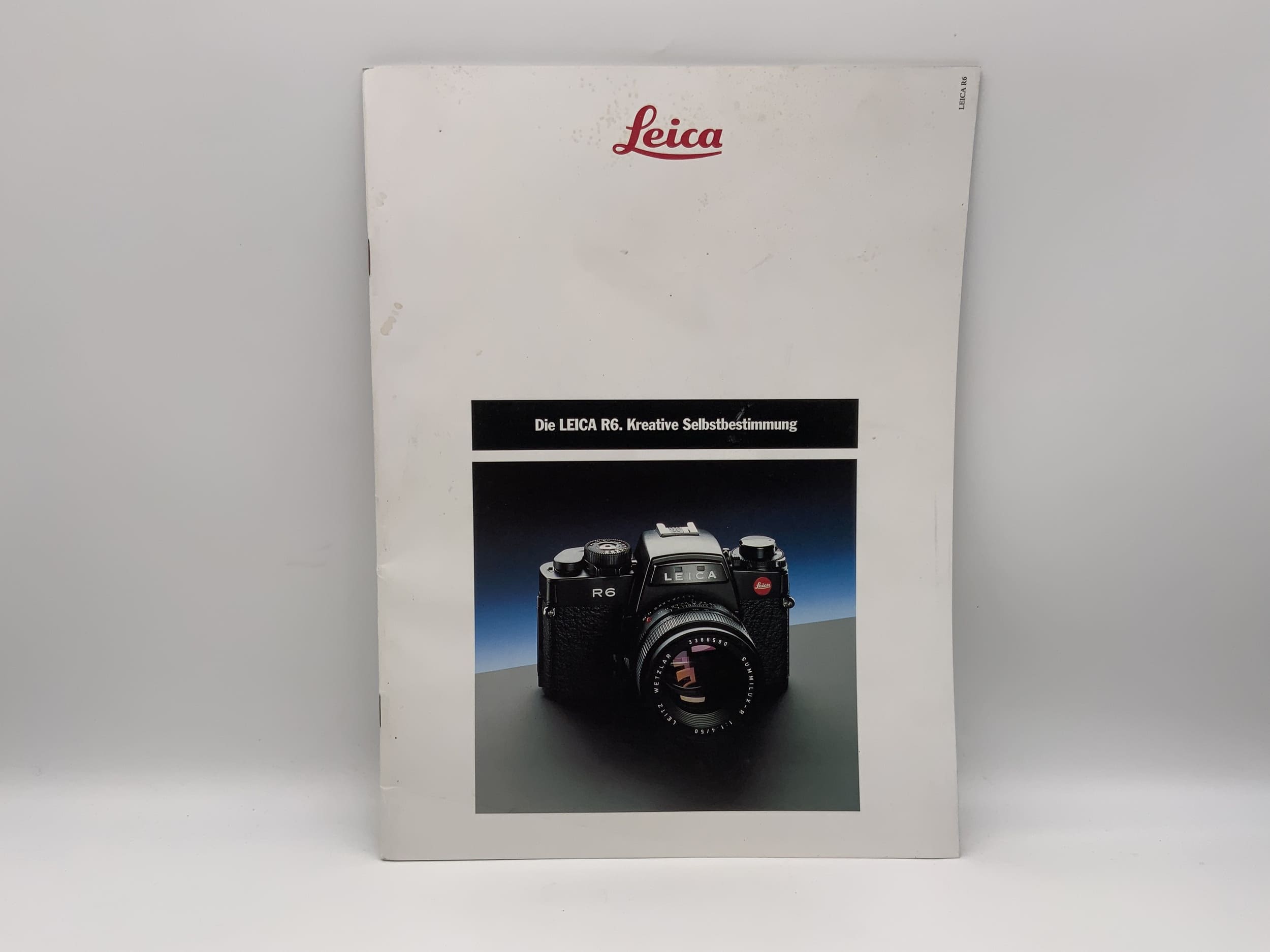 Leica R6 Creative Self-Determination Brochure (German)