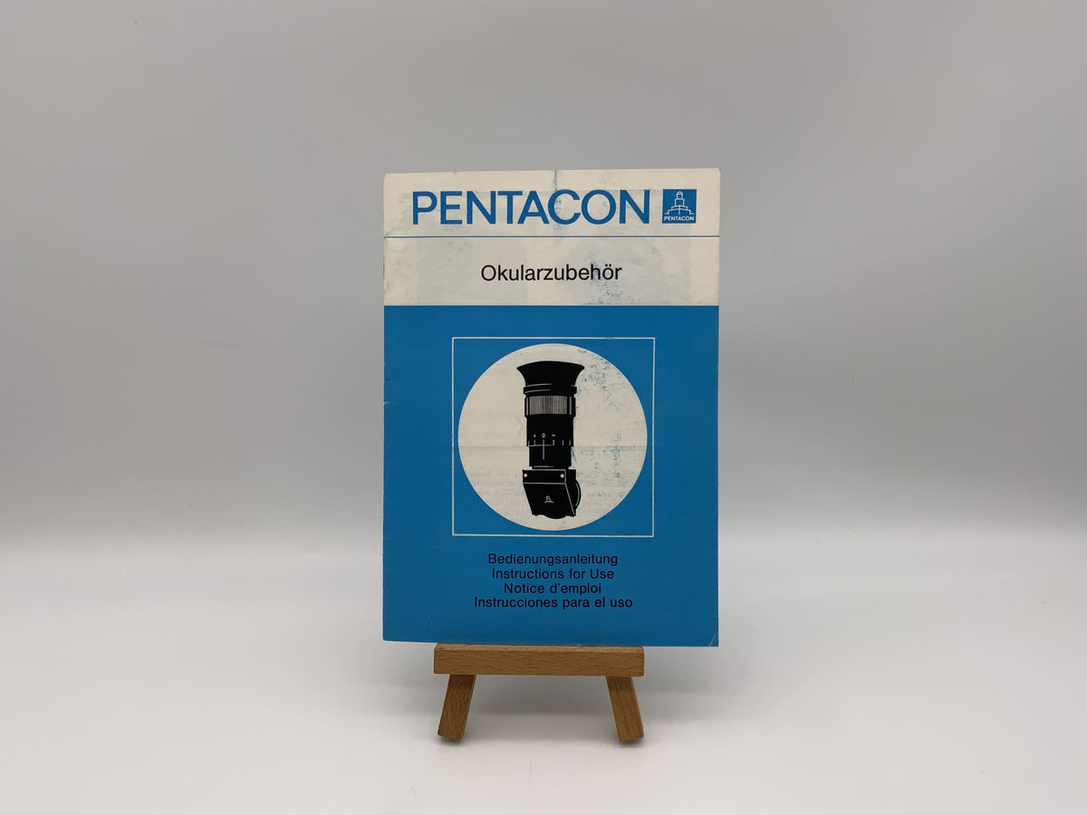 Practical eyepiece accessories user manual (German)
