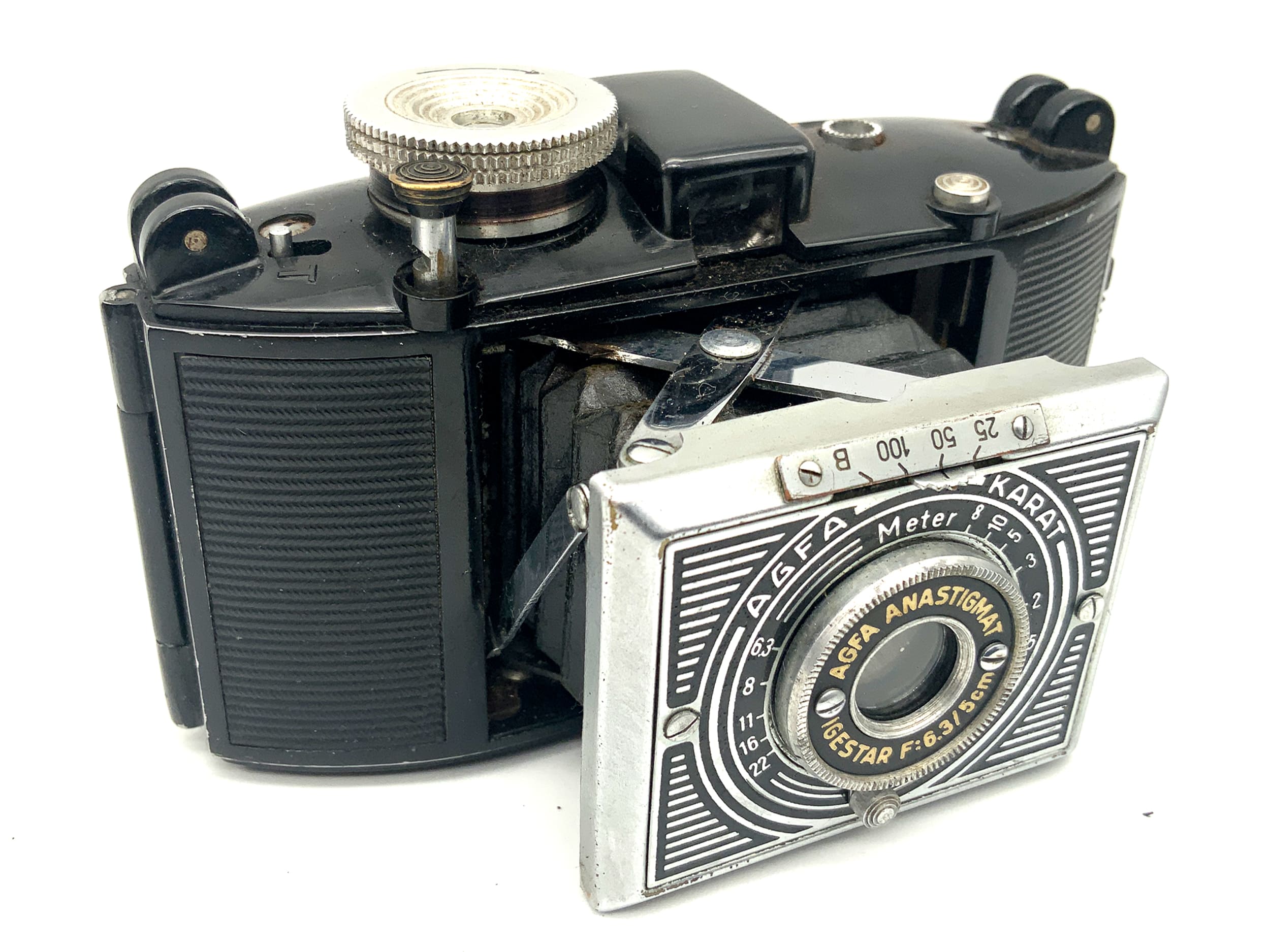 Agfa Karat Klappkamera mit Anastigmat Igestar 5cm 1:6.3 Analogkamera