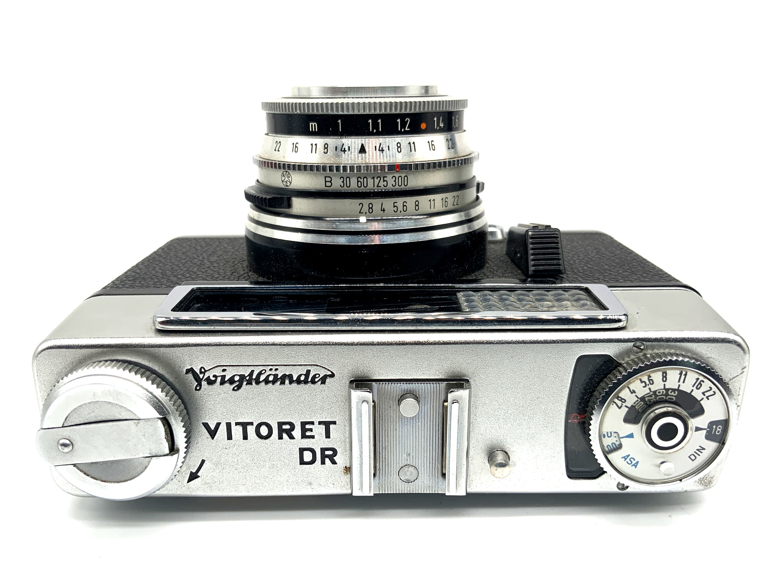 Voigtländer Vitoret DR Messsucherkamera mit Color Lanthar 50mm 2.8 Prontor 300