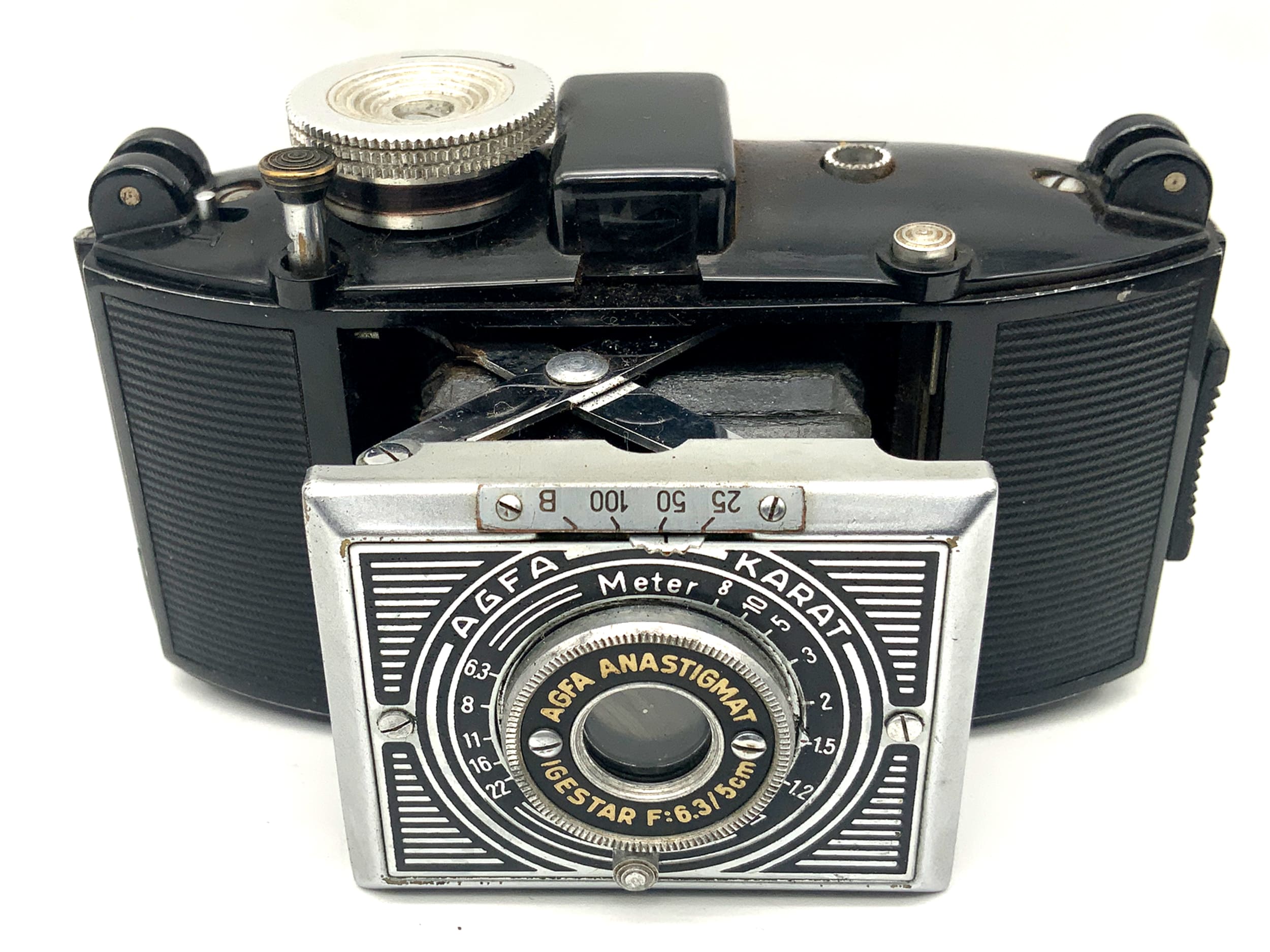 Agfa Karat Klappkamera mit Anastigmat Igestar 5cm 1:6.3 Analogkamera