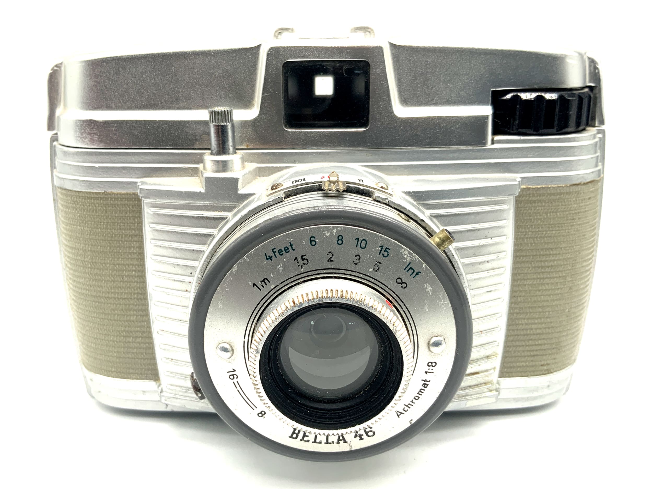 Bilora Bella 46 Sucherkamera mit Achromat 1:8 Kompaktkamera Analogkamera