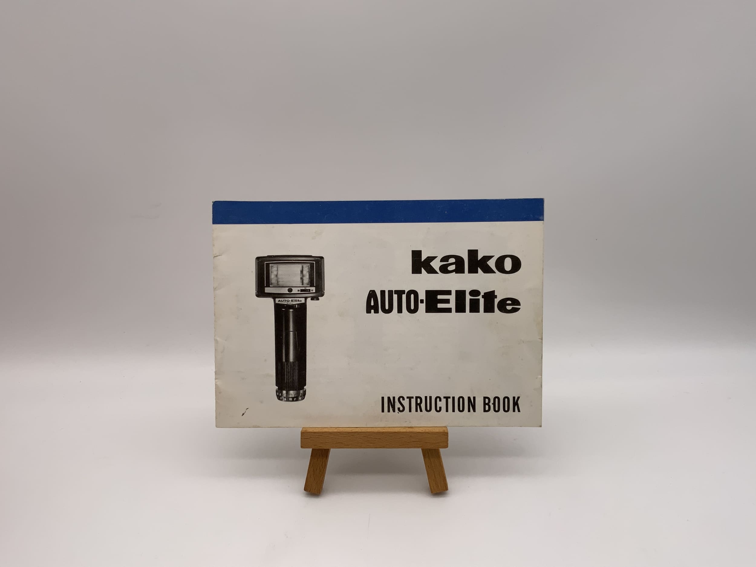 Manuel d'utilisation Kako Auto-Elite (anglais)