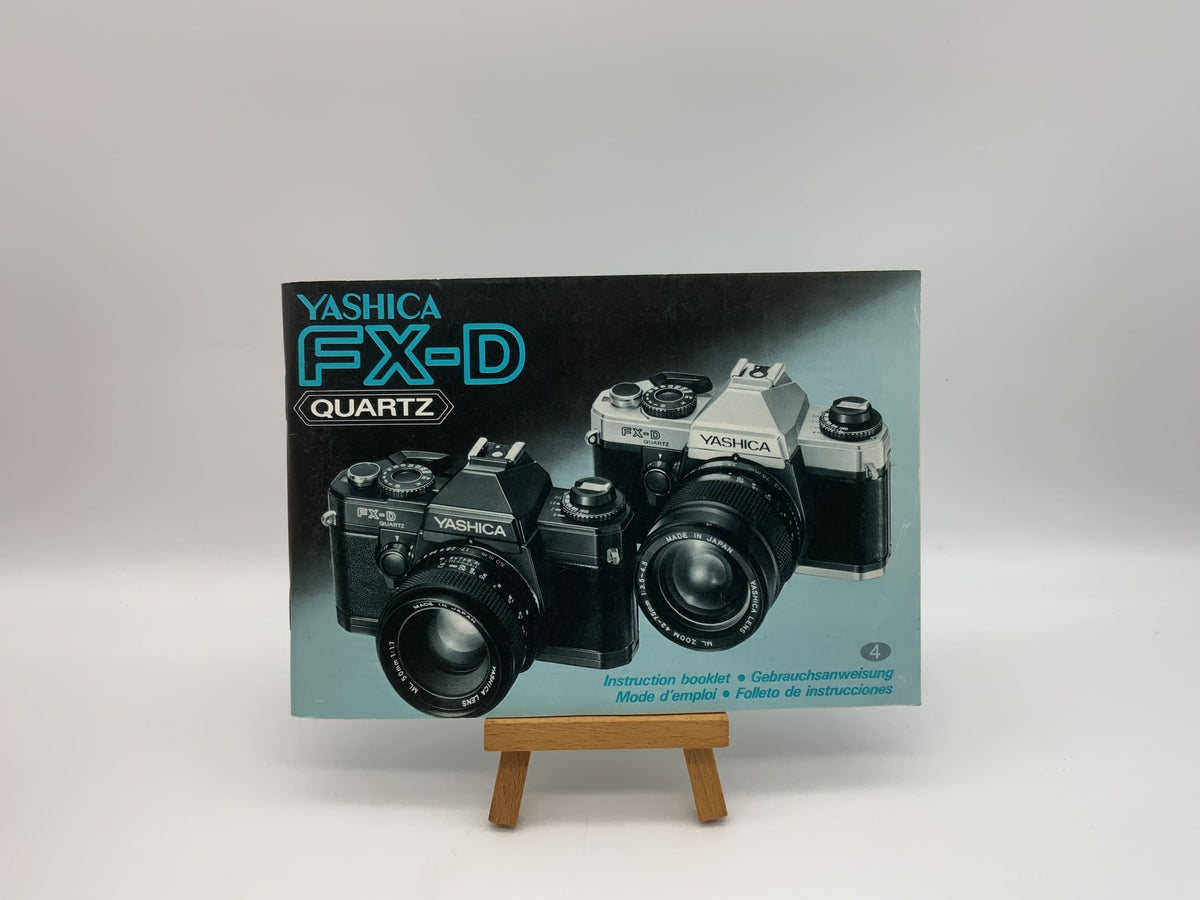 Yashica FX-D Quartz User Manual (German)