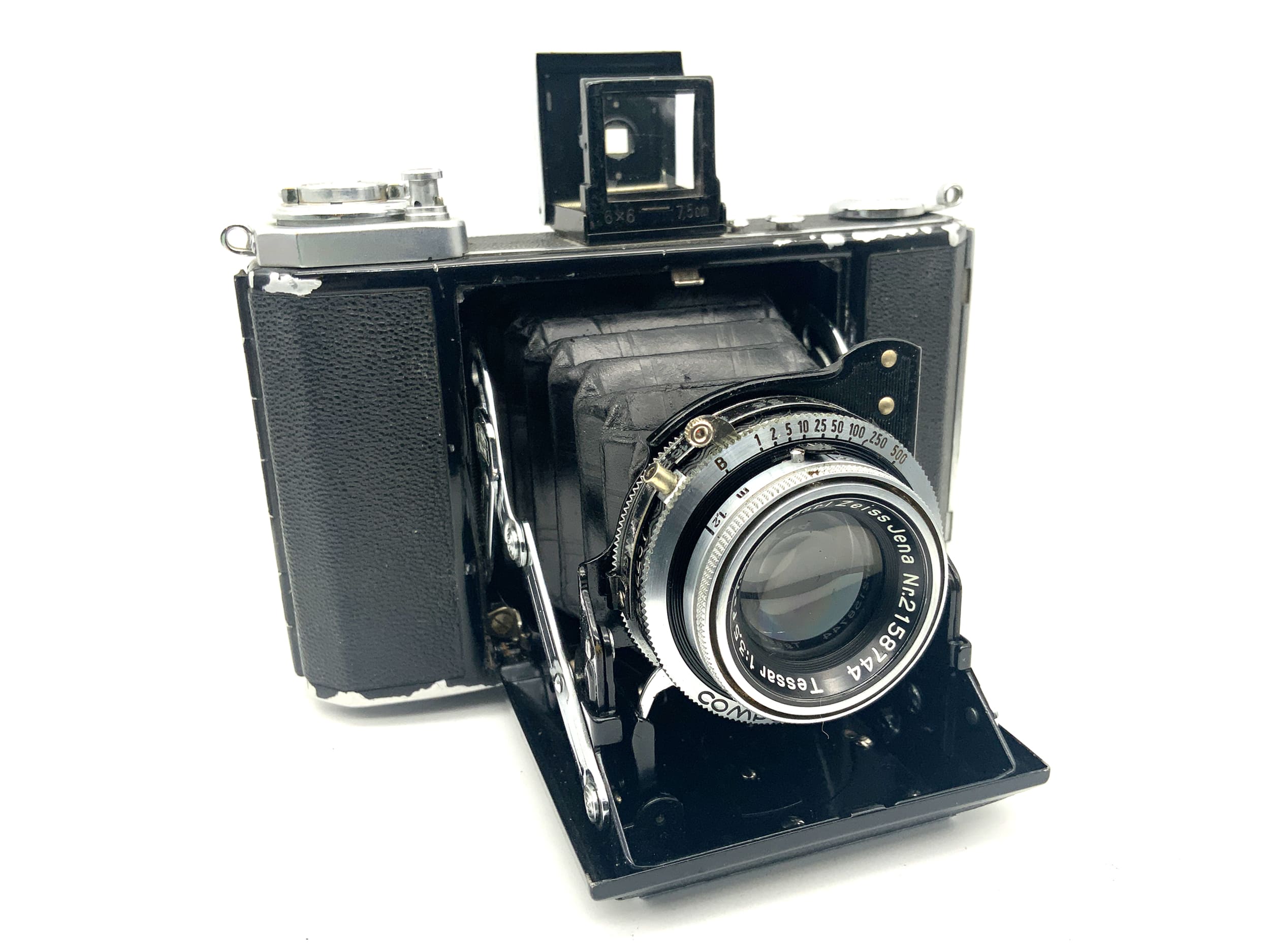 Zeiss Ikon Ikonta 521/16 Klappkamera mit Carl Zeiss Tessar 7,5cm 1:3,5 6x6