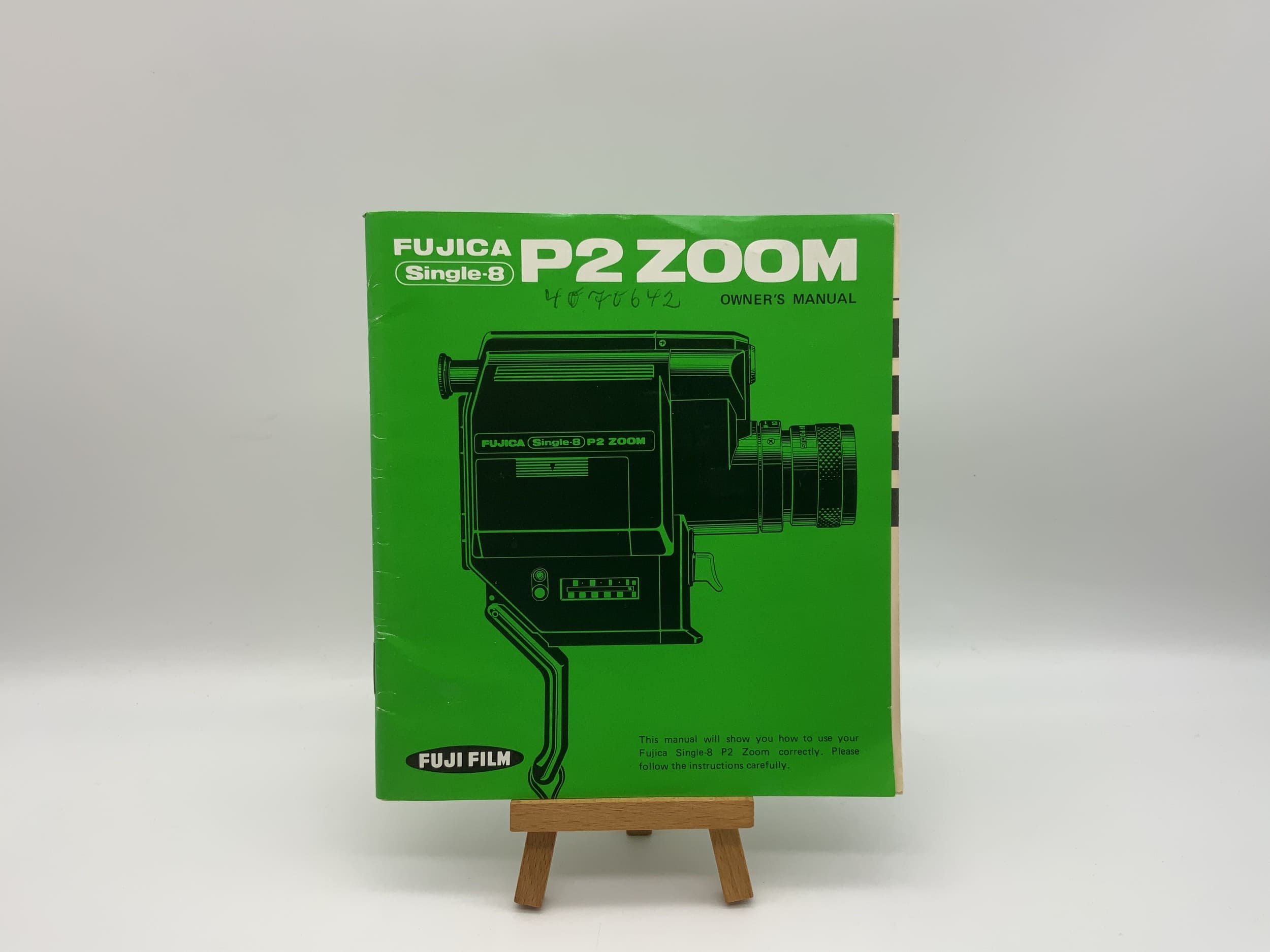 Fujica Single-8 P2 Zoom User Manual German/English