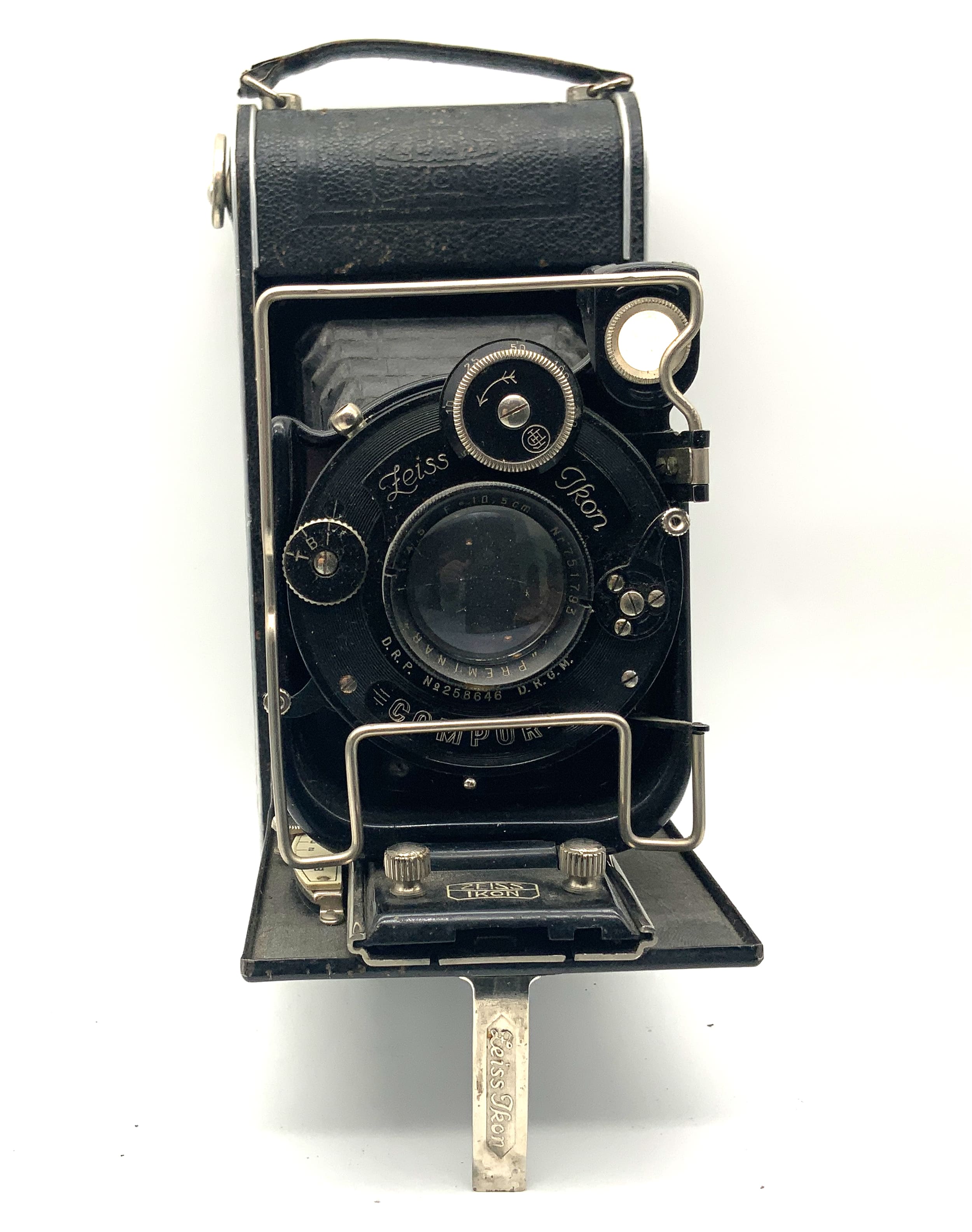 Zeiss Ikon Cocarette 209 Klappkamera mit Preminar 10,5cm 1:4.5 Analogkamera
