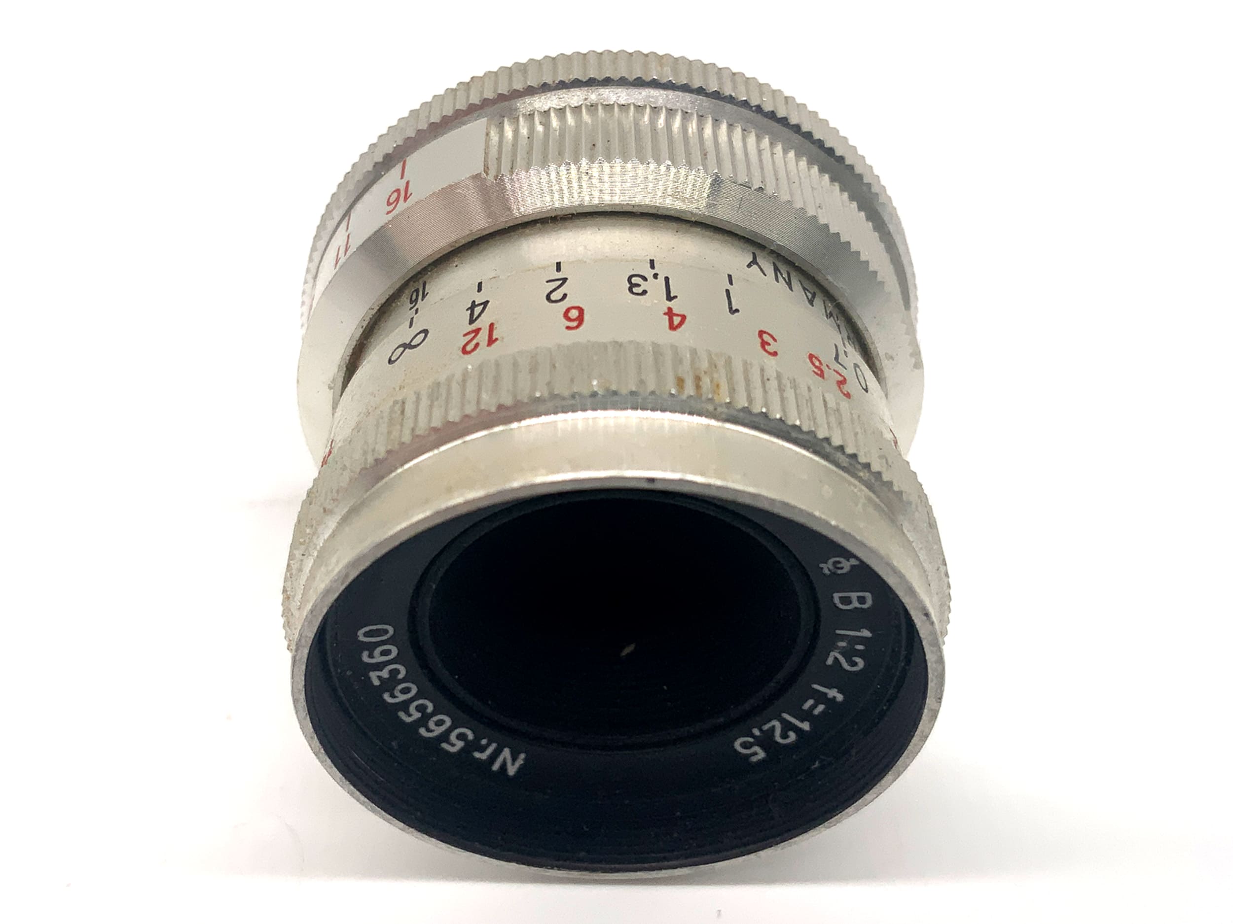 Carl Zeiss "aus Jena" Q1 Biotar 12,5mm 1:2 Objektiv Festbrennweite (Pentaka 8)