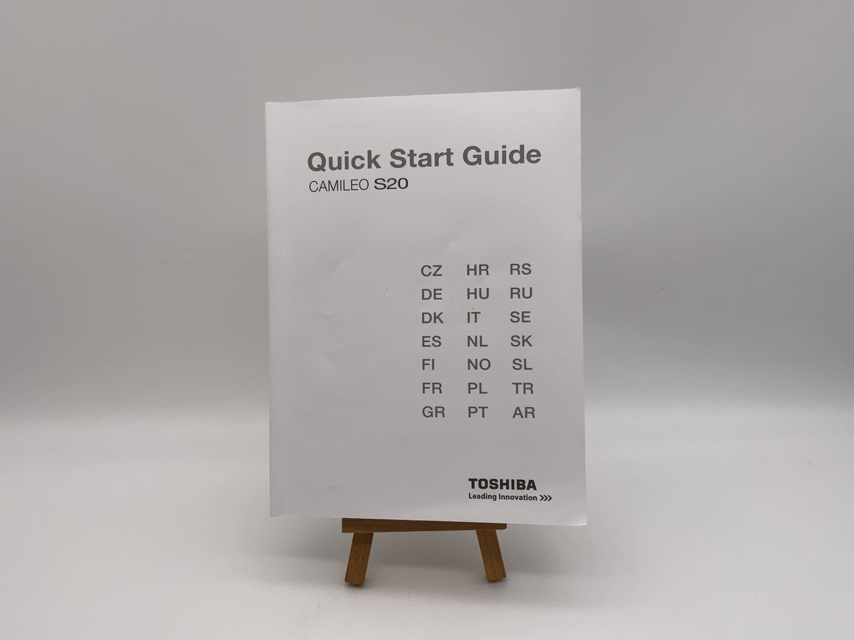 Toshiba Camileo S20 User Manual (German)