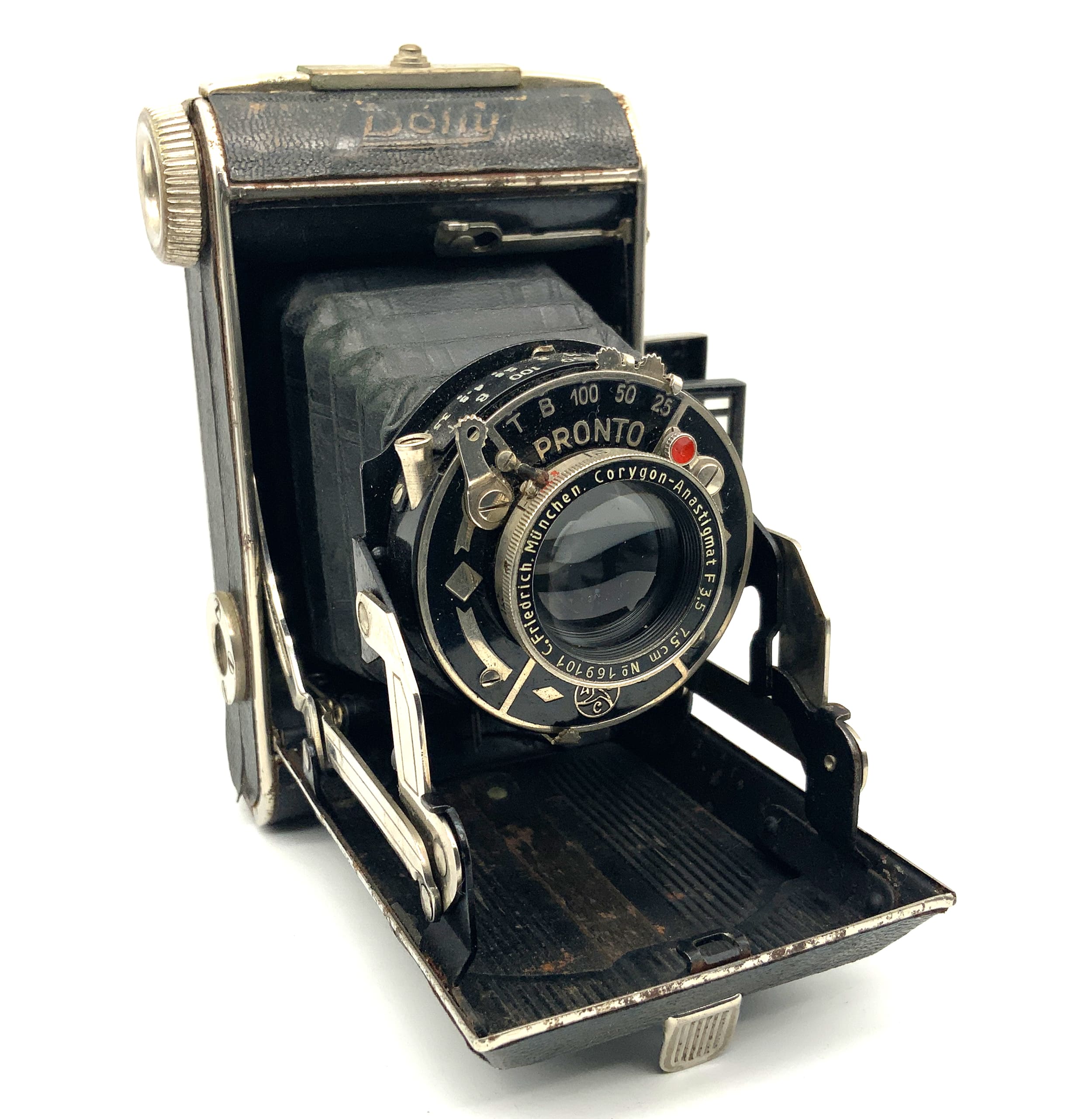 Certo Dolly Klappkamera mit C. Friedrich München Corygon Anastigmat 7,5cm 1:3.5