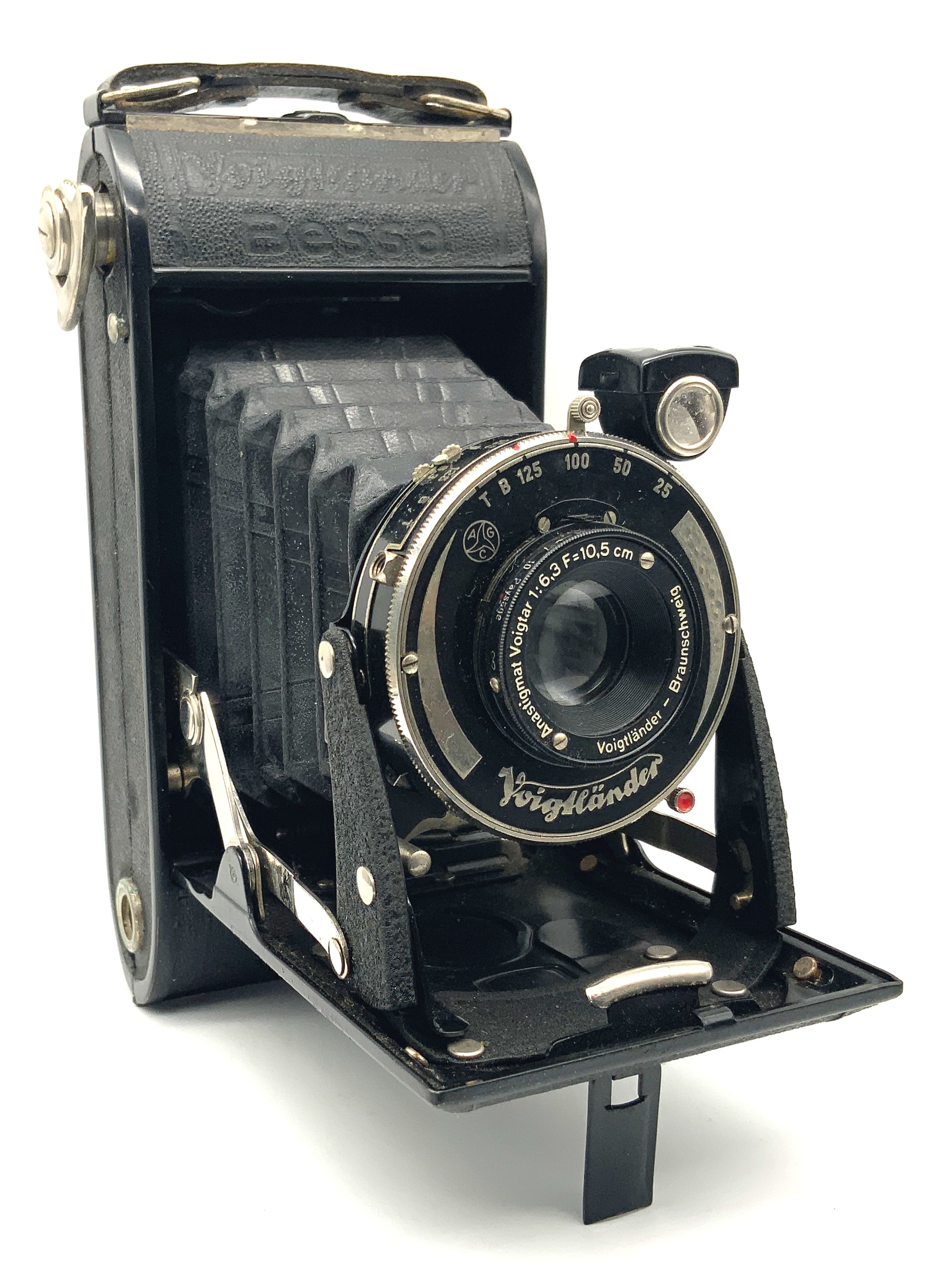 Voigtländer Bessa Klappkamera mit Anastigmat Voigtar 10,5cm 1:6.3 Analogkamera